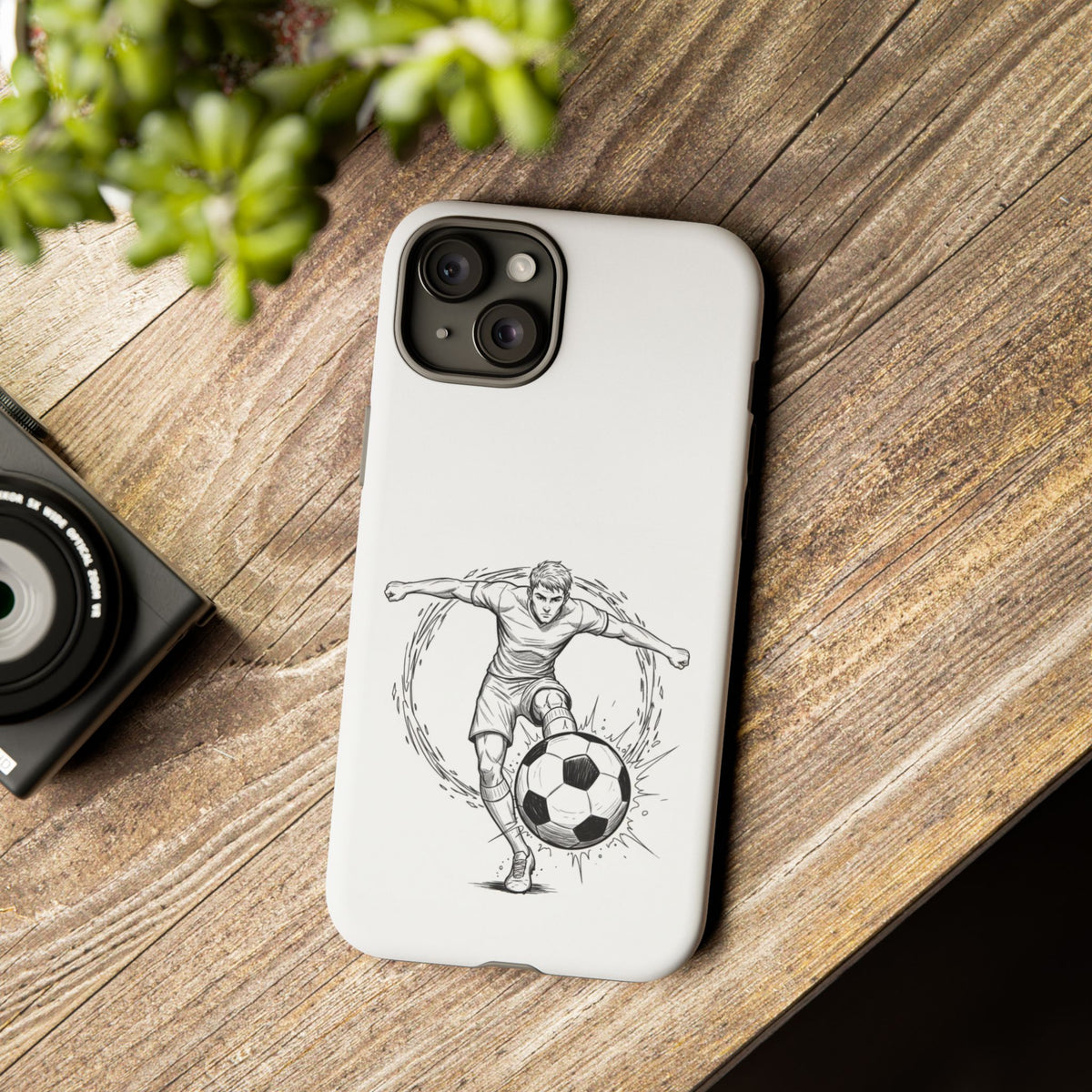 Football Striker Winners Mindset Case