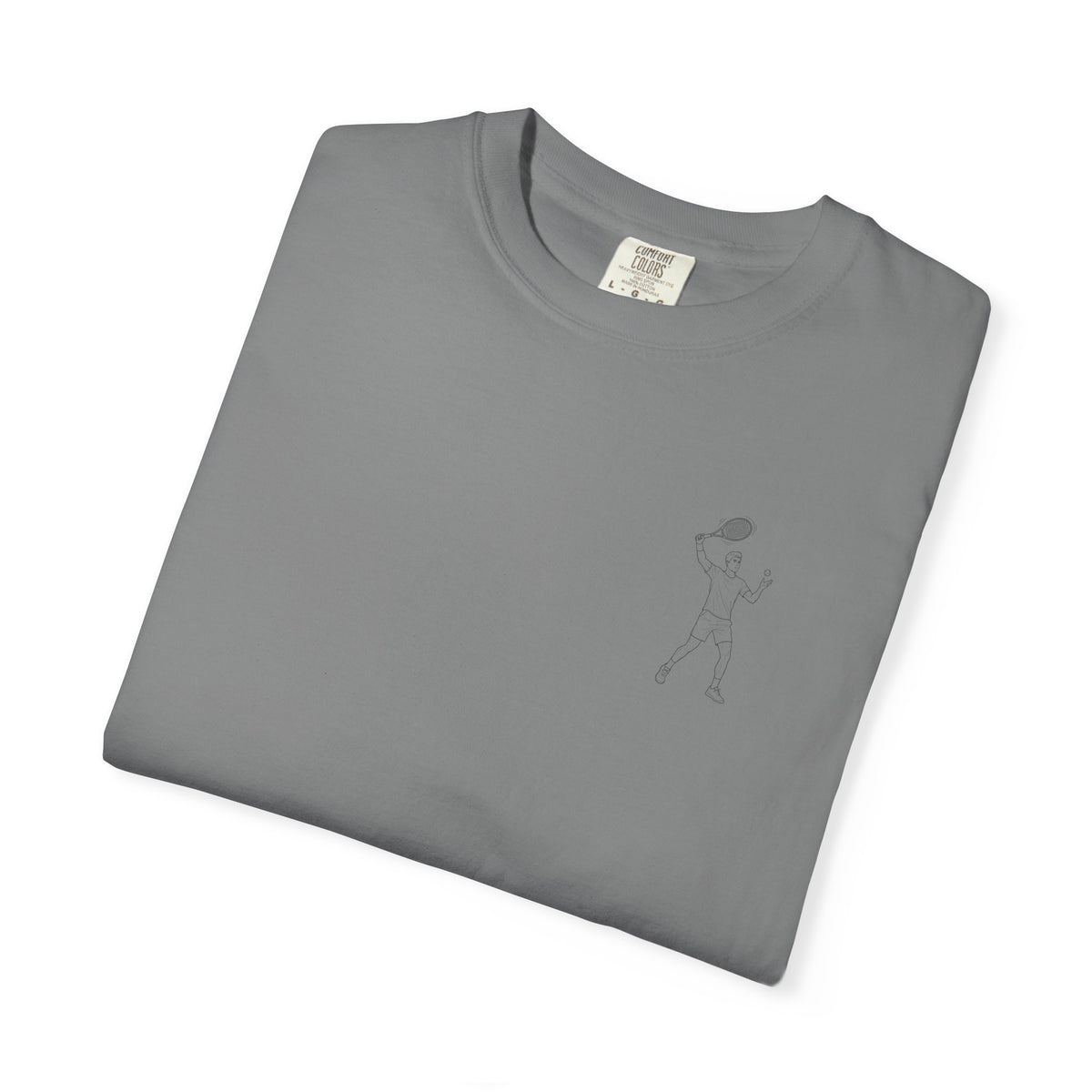 Copy of T shirt, Cricket Batsman Minimalist sketch design