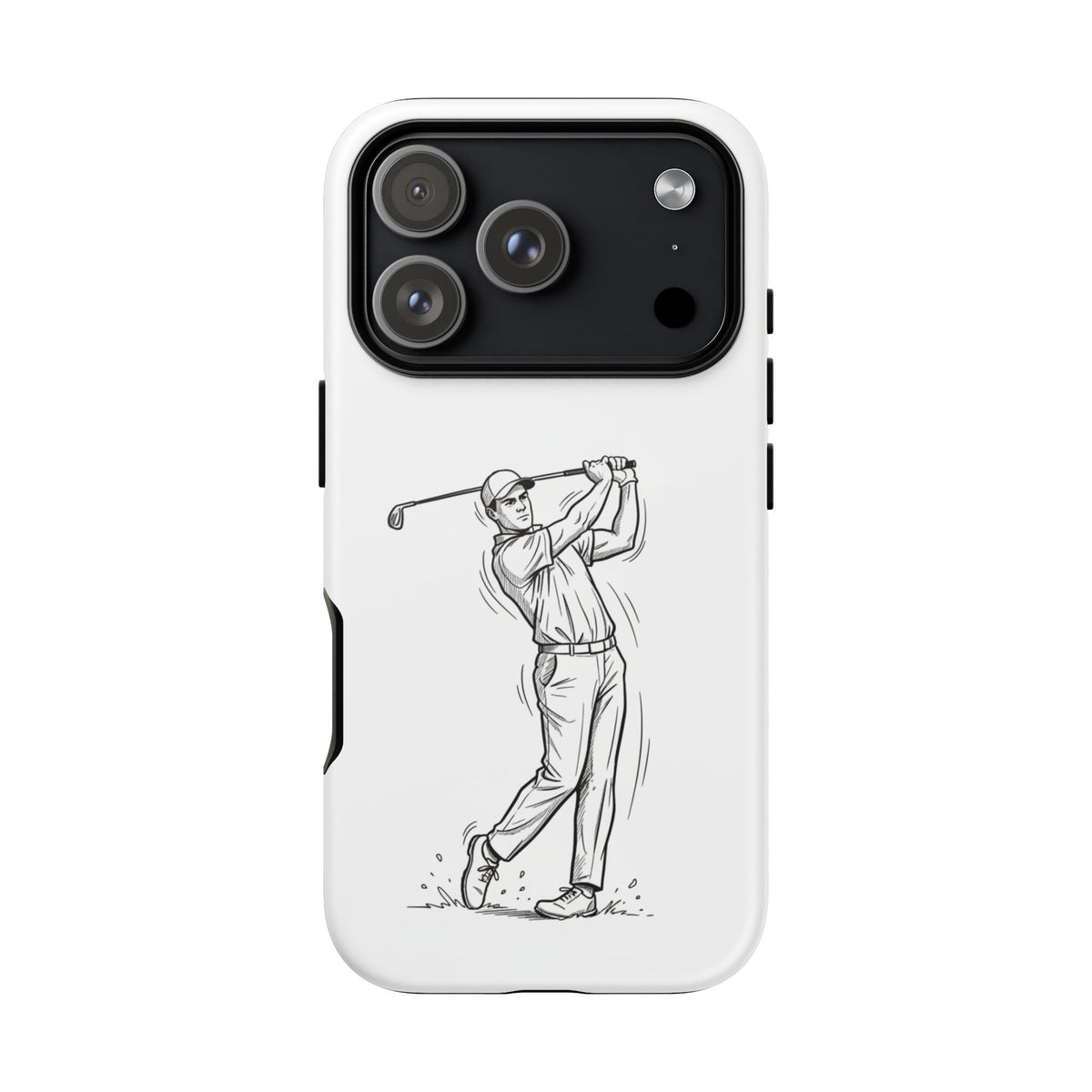 Phone Case, Golf Long Drive Design, Tough Case