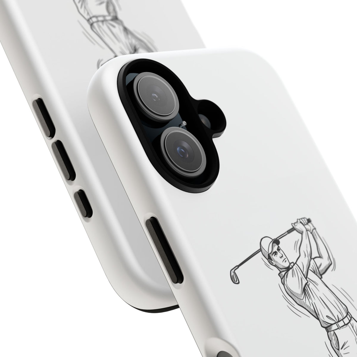 Phone Case, Golf Long Drive Design, Tough Case
