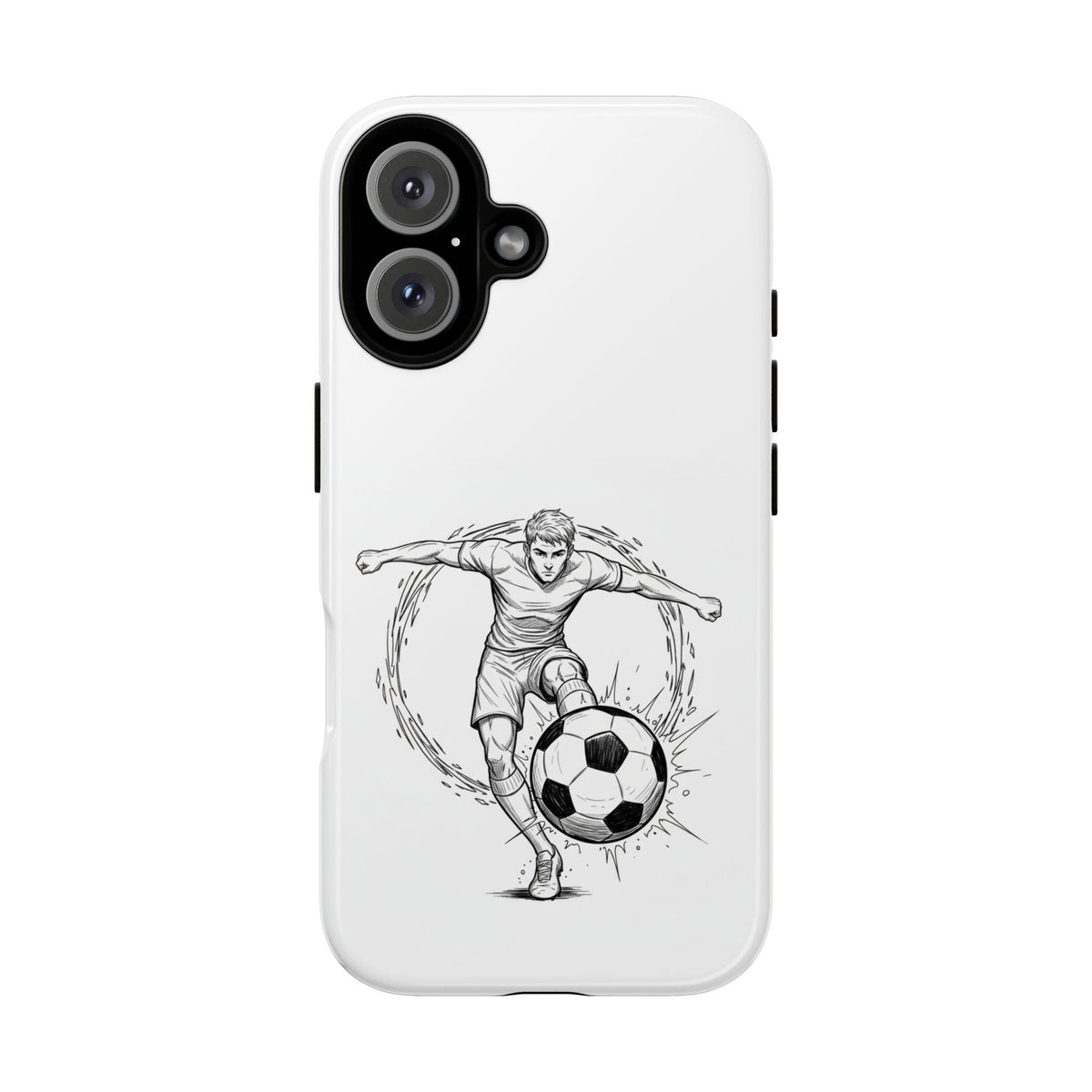 Football Striker Winners Mindset Case