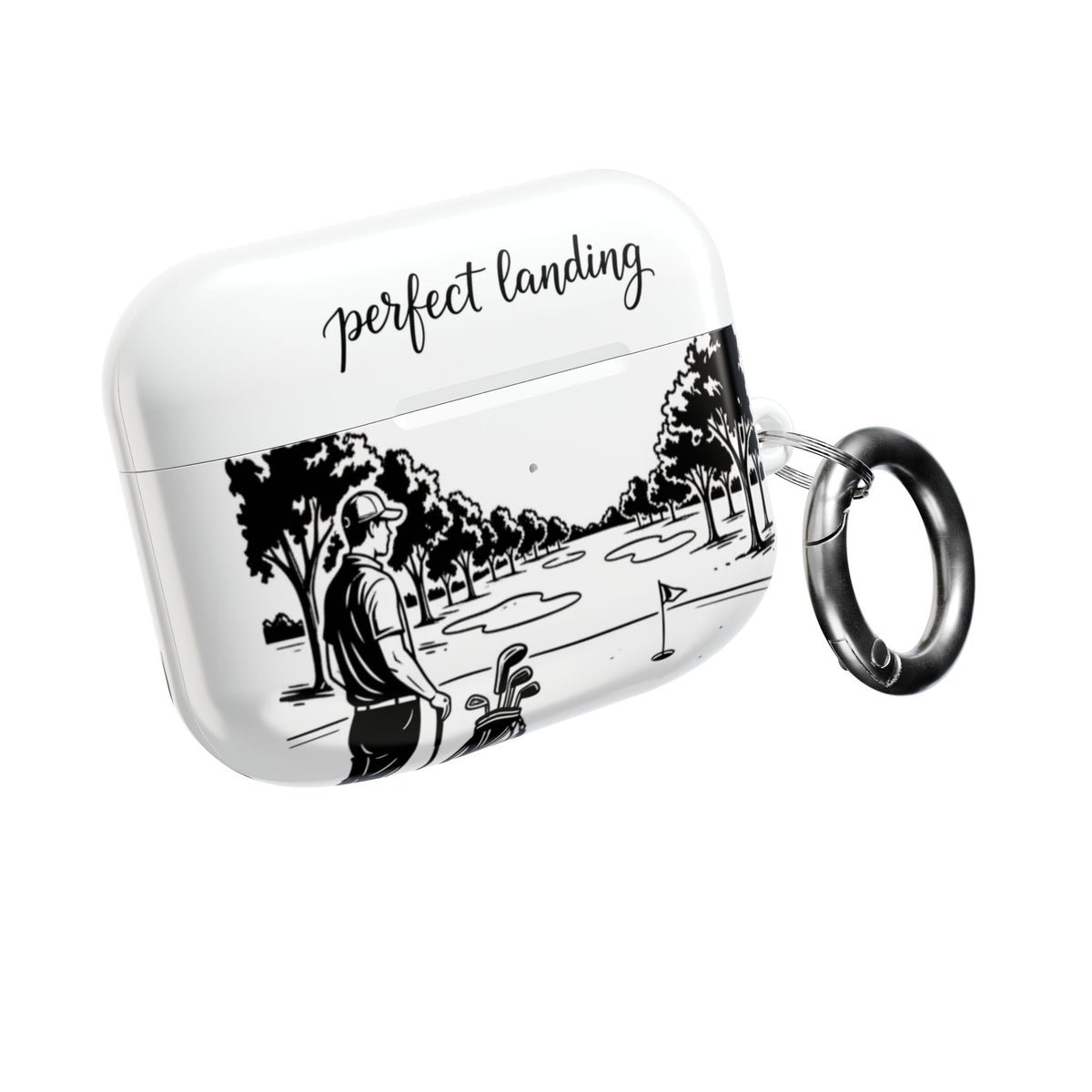 AirPods Case, Golf, perfect landing - the long shot design