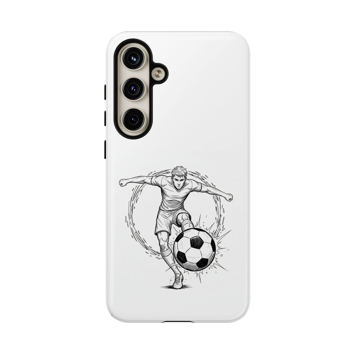 Football Striker Winners Mindset Case