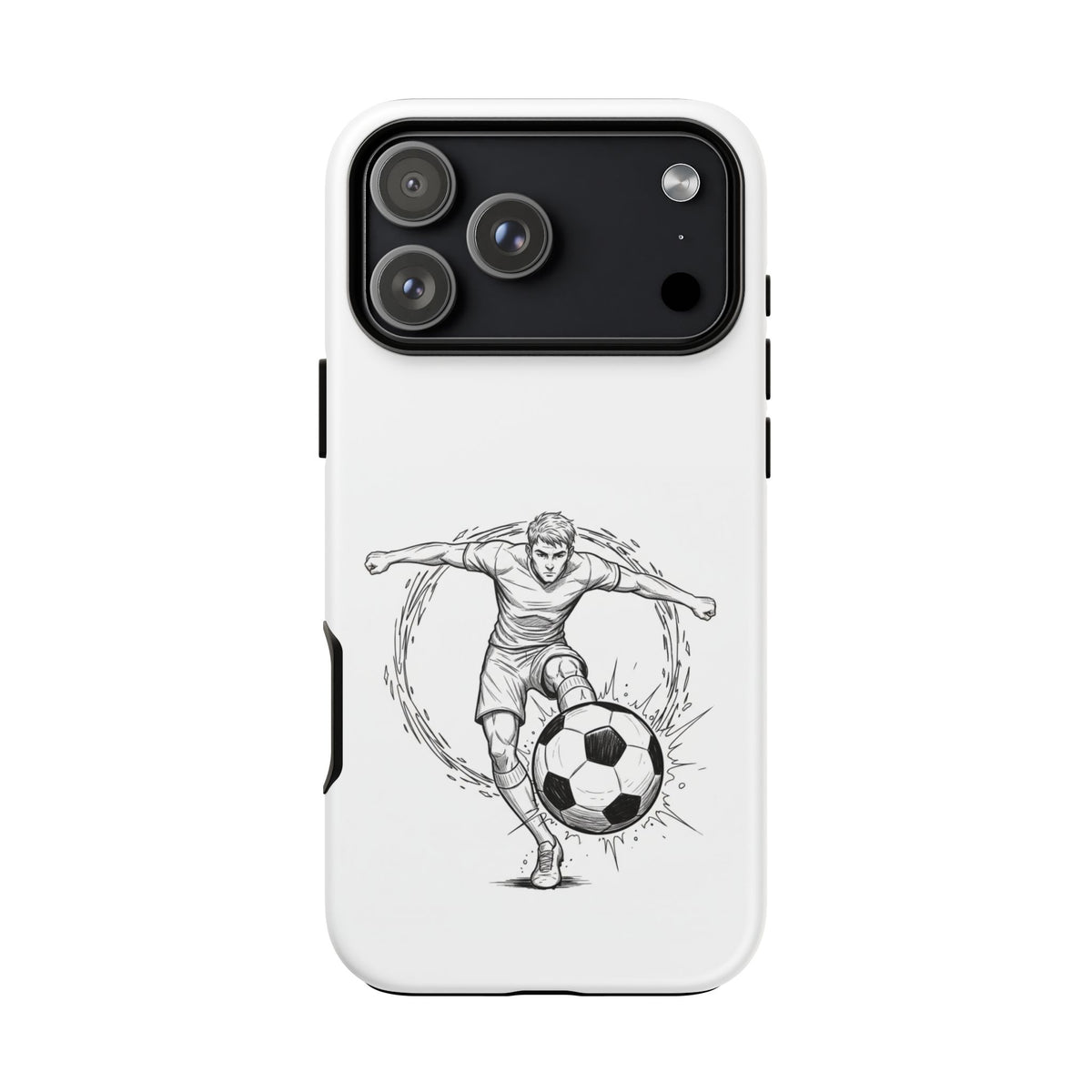 Football Striker Winners Mindset Case