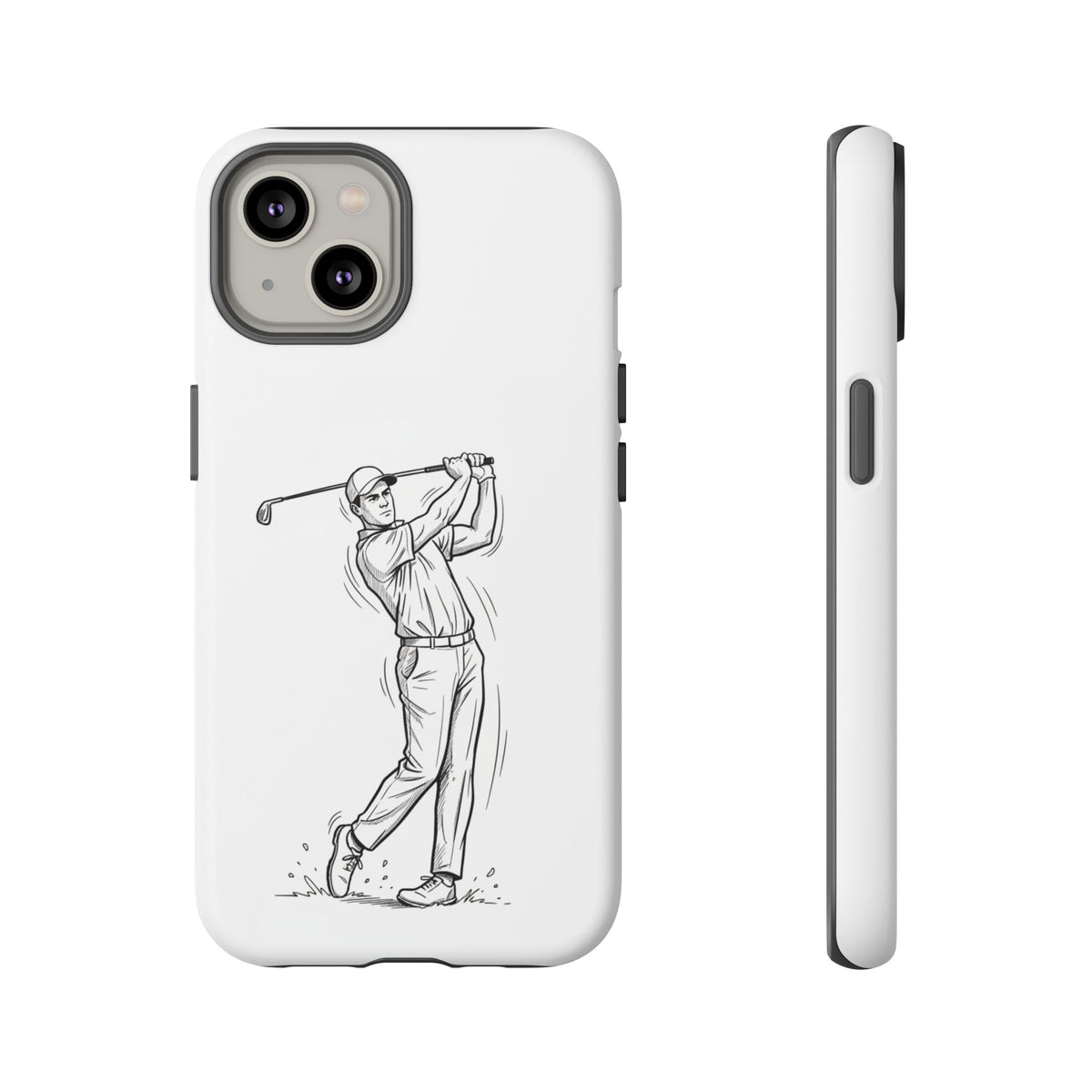 Phone Case, Golf Long Drive Design, Tough Case