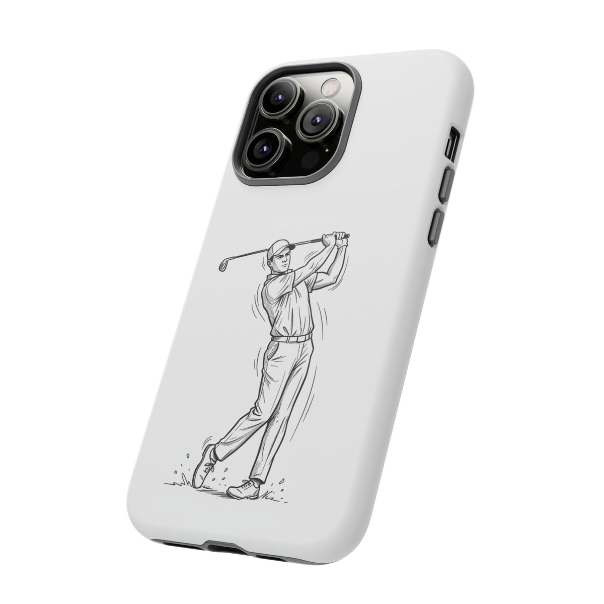 Phone Case, Golf Long Drive Design, Tough Case
