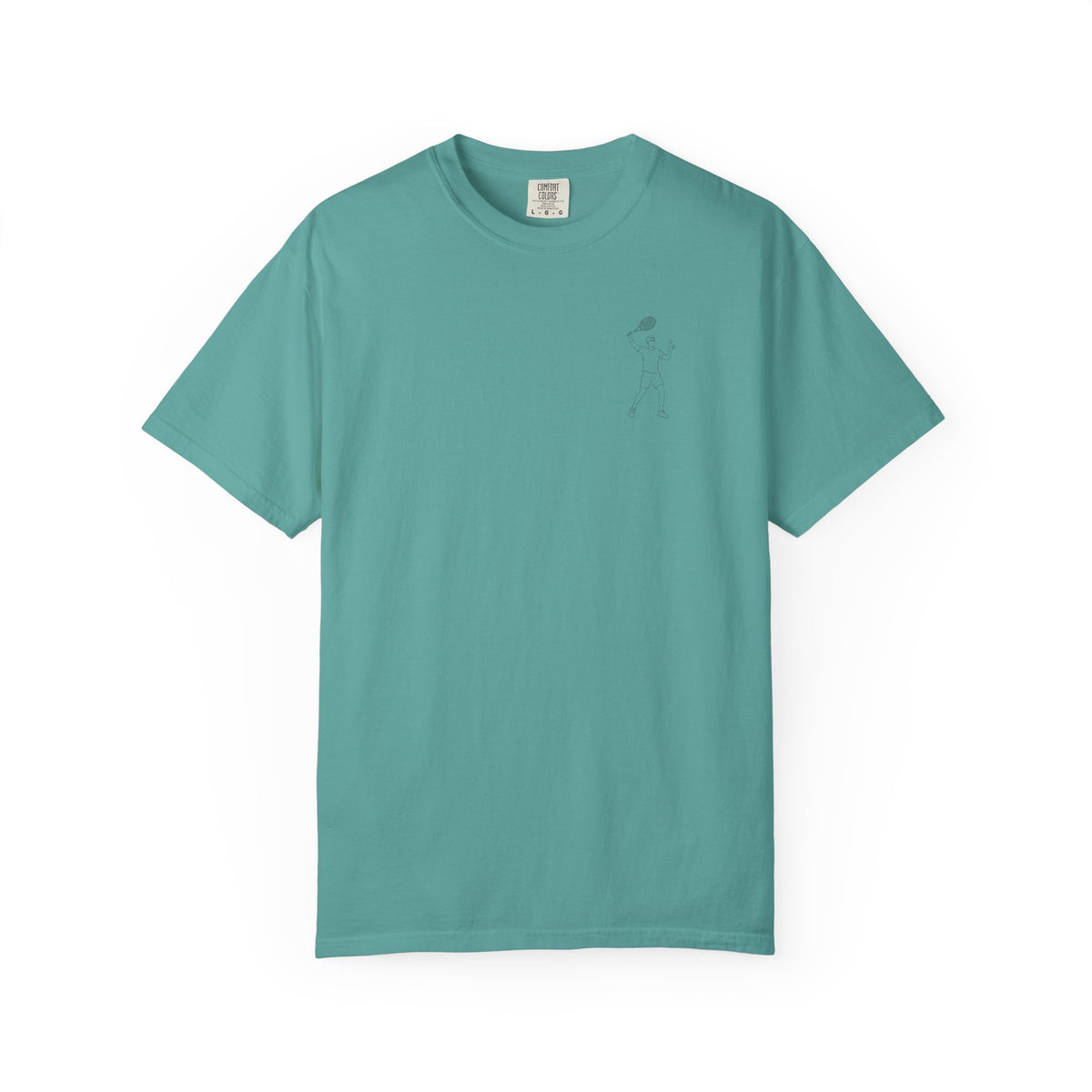 Copy of T shirt, Cricket Batsman Minimalist sketch design