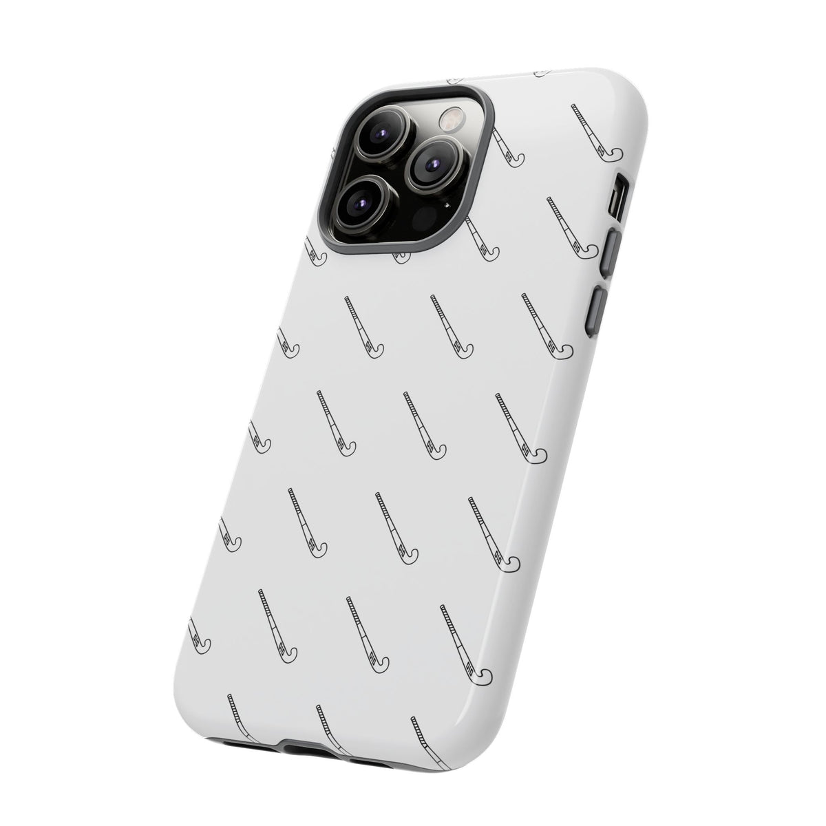 Phone Case, Hockey Stick Pattern, Tough Cases