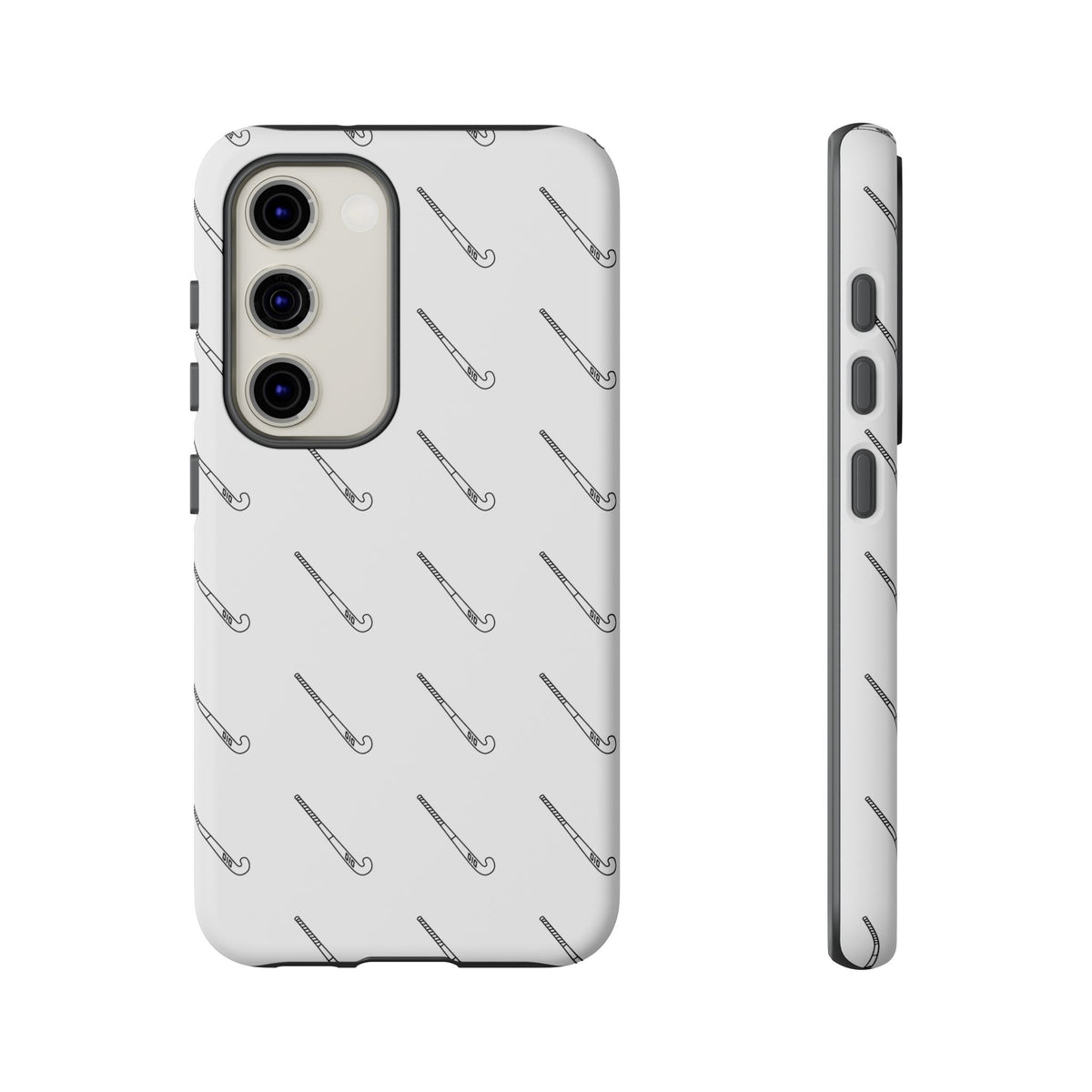 Phone Case, Hockey Stick Pattern, Tough Cases