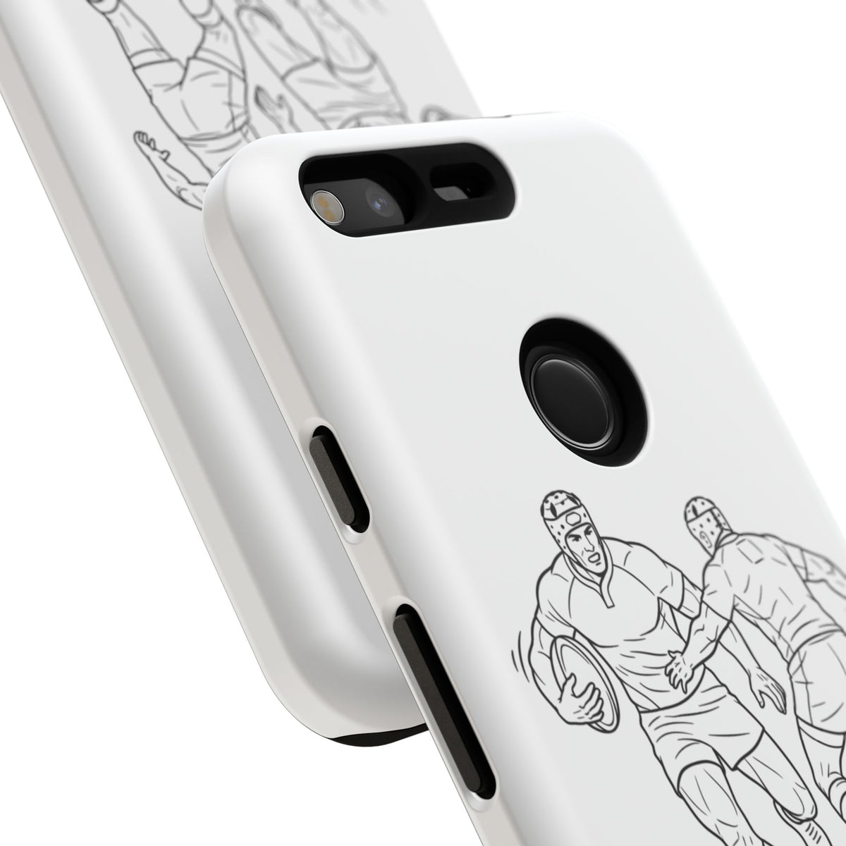 Personalised Phone Case, Rugby sidestep, Tough Case,  Custom Name