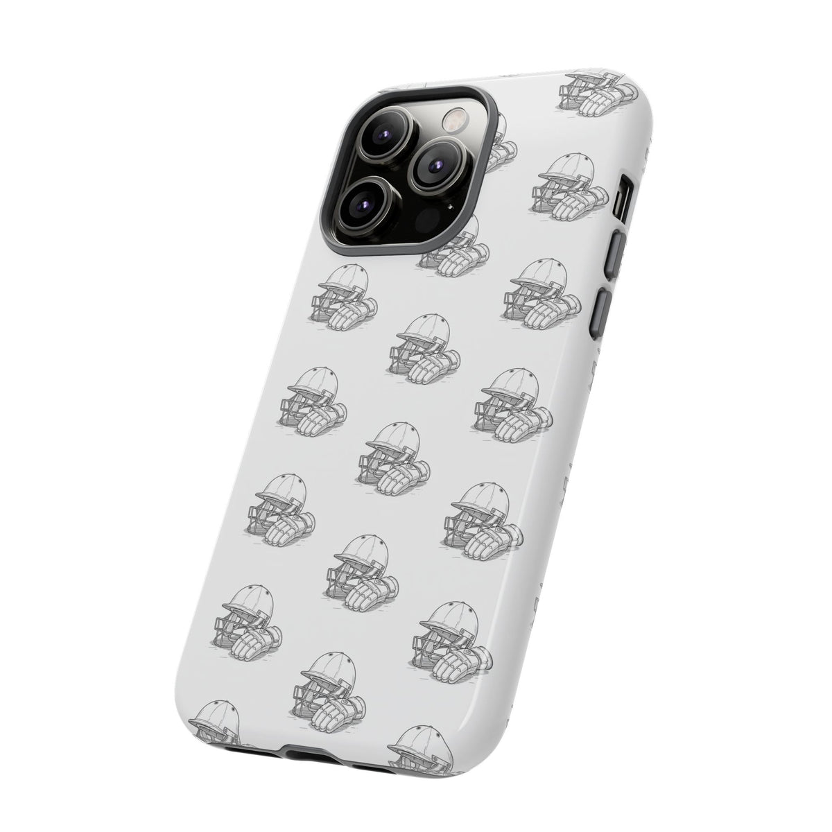 Phone Case Cricket Gear Repeat Pattern,Tough Case