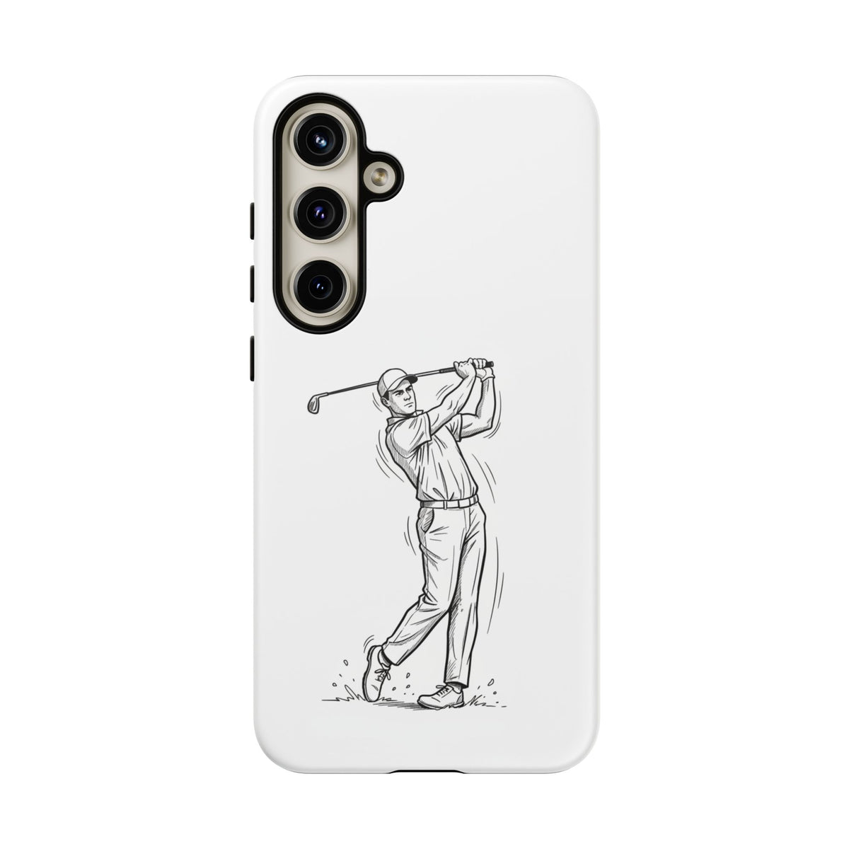 Phone Case, Golf Long Drive Design, Tough Case