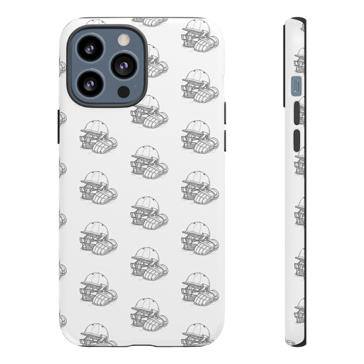 Phone Case Cricket Gear Repeat Pattern,Tough Case
