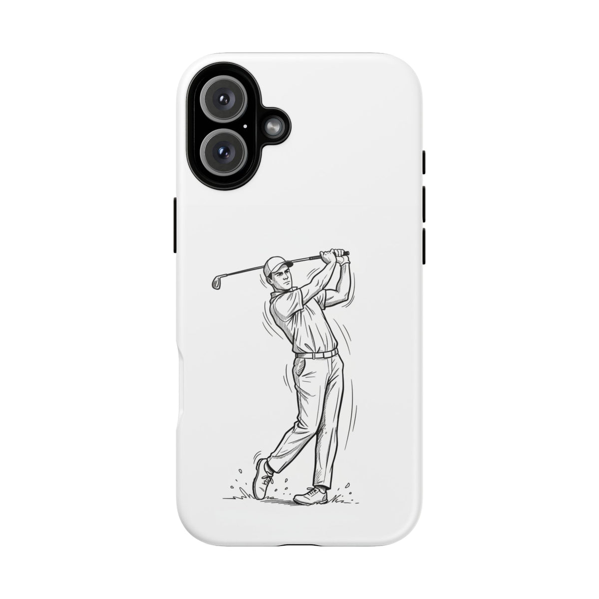 Phone Case, Golf Long Drive Design, Tough Case