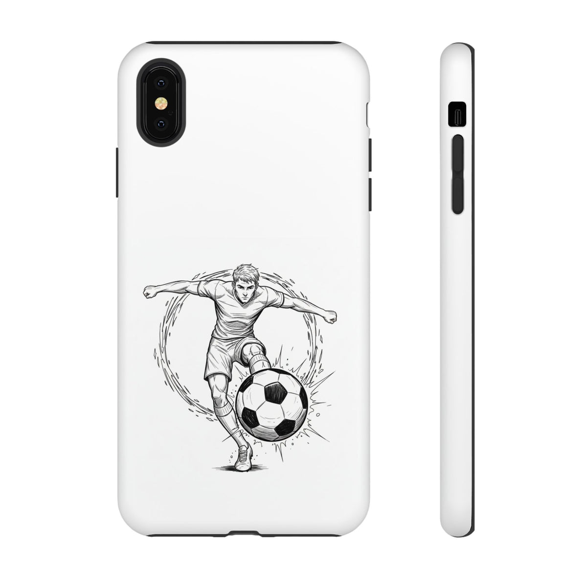 Football Striker Winners Mindset Case