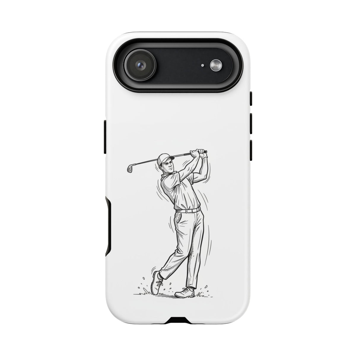 Phone Case, Golf Long Drive Design, Tough Case