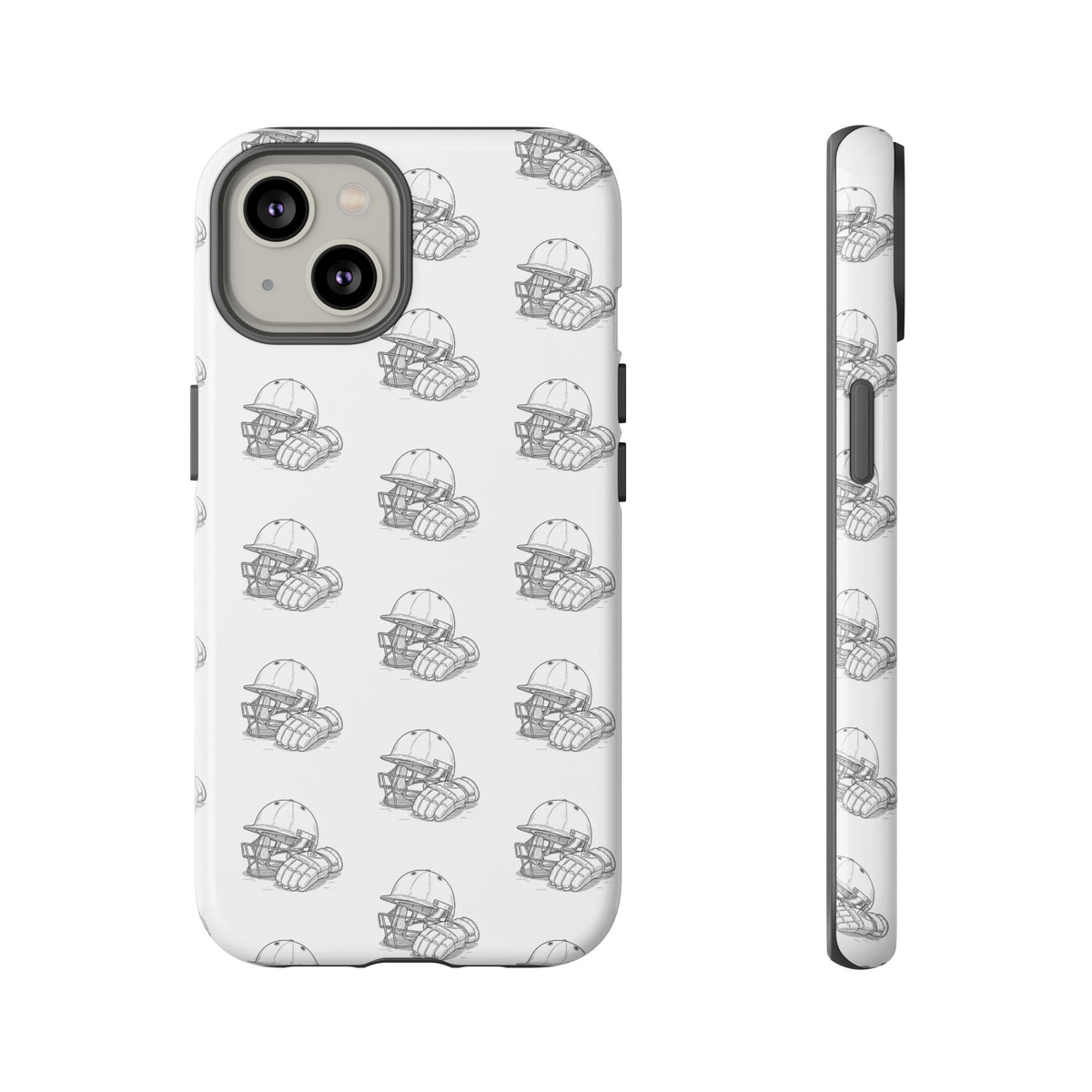 Phone Case Cricket Gear Repeat Pattern,Tough Case