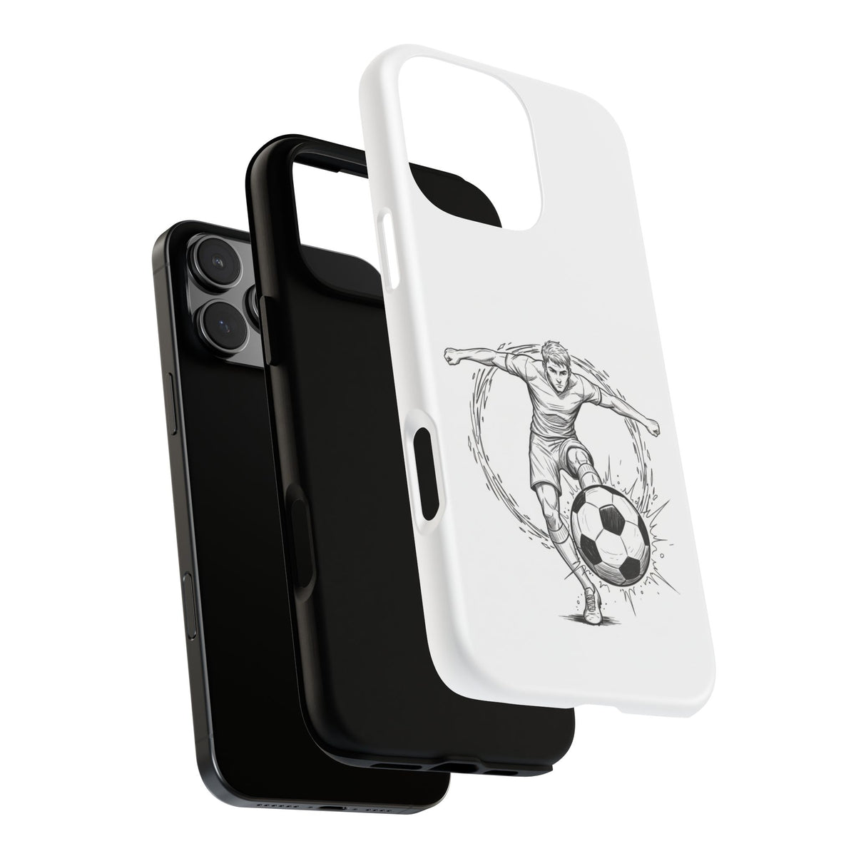 Football Striker Winners Mindset Case