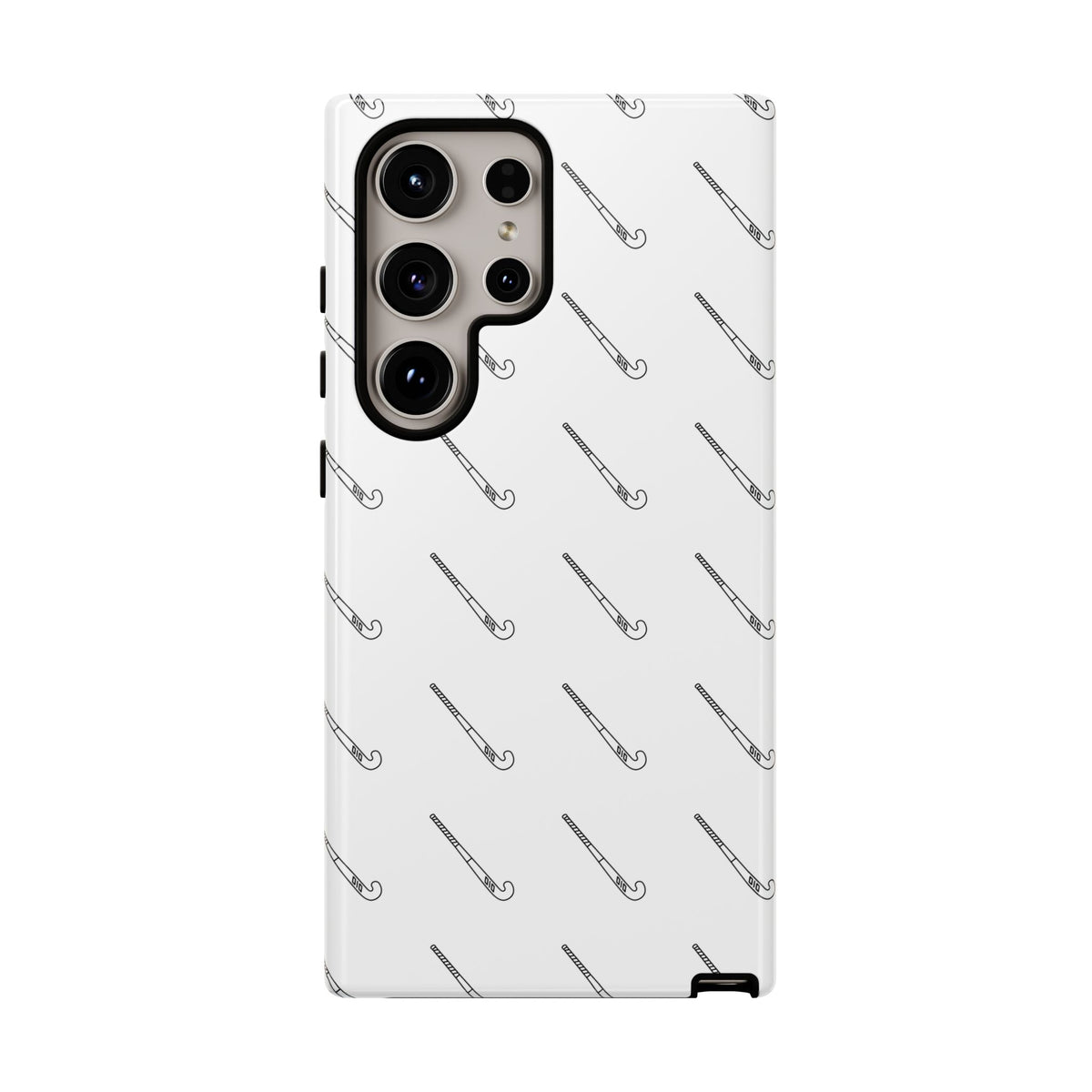 Phone Case, Hockey Stick Pattern, Tough Cases