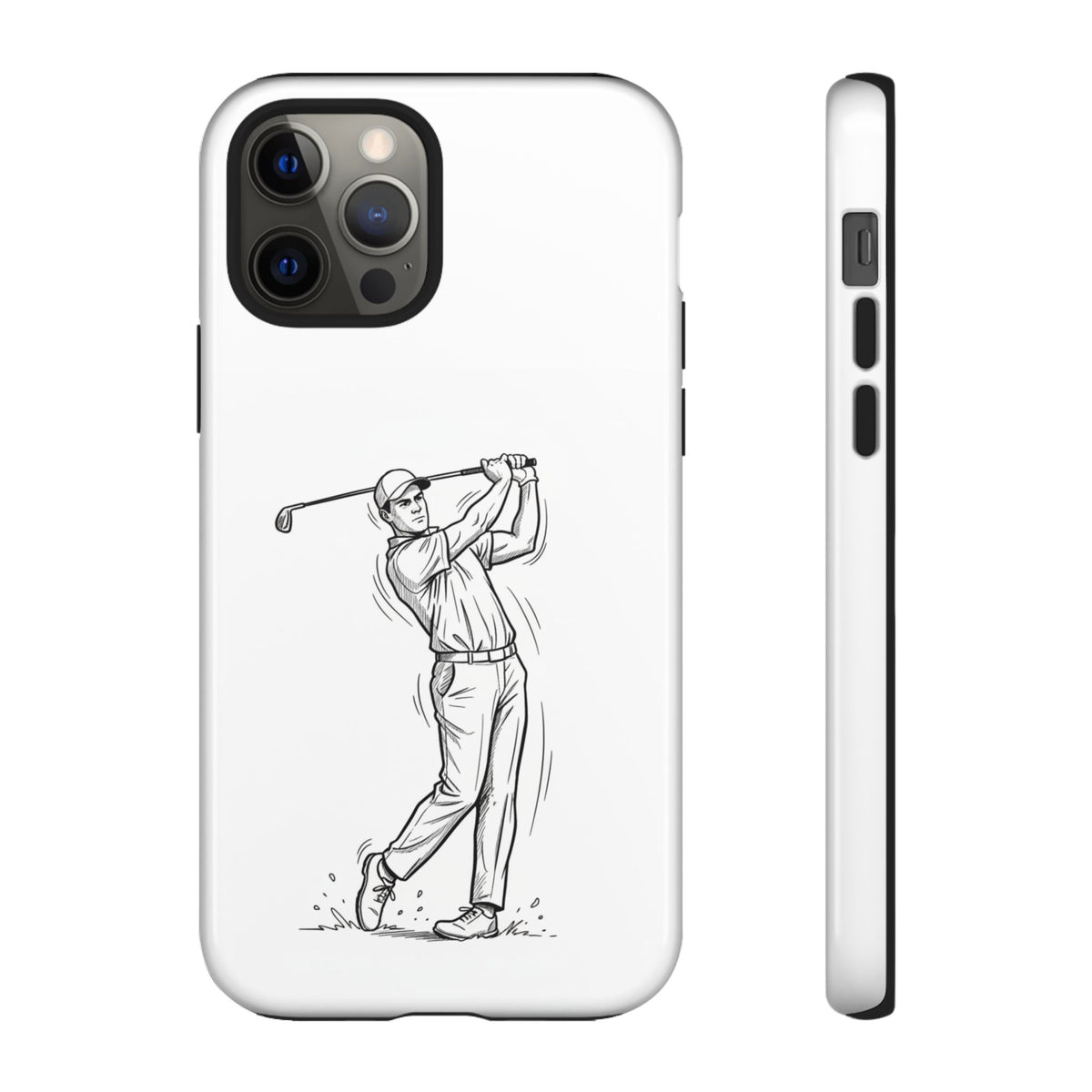 Phone Case, Golf Long Drive Design, Tough Case