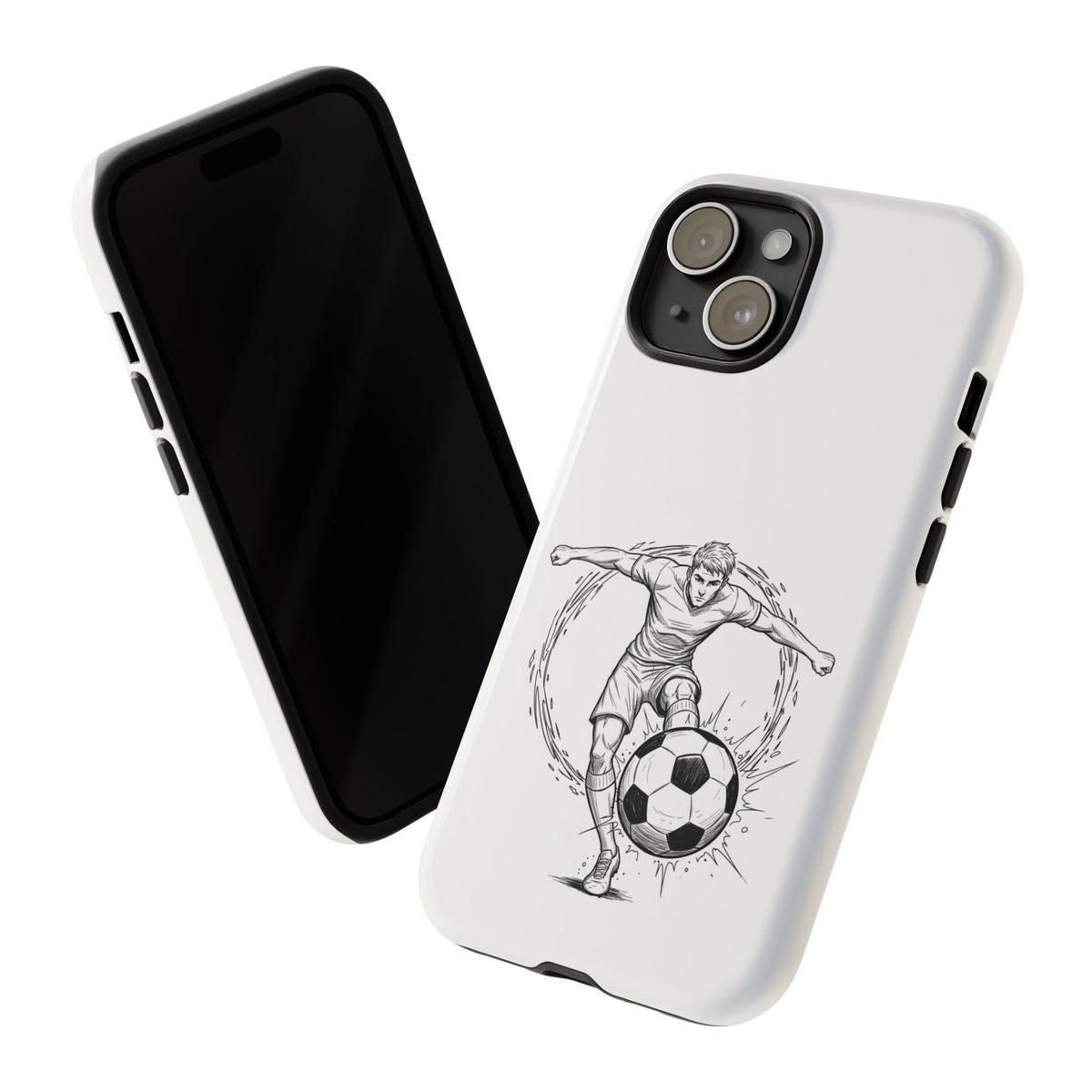 Football Striker Winners Mindset Case