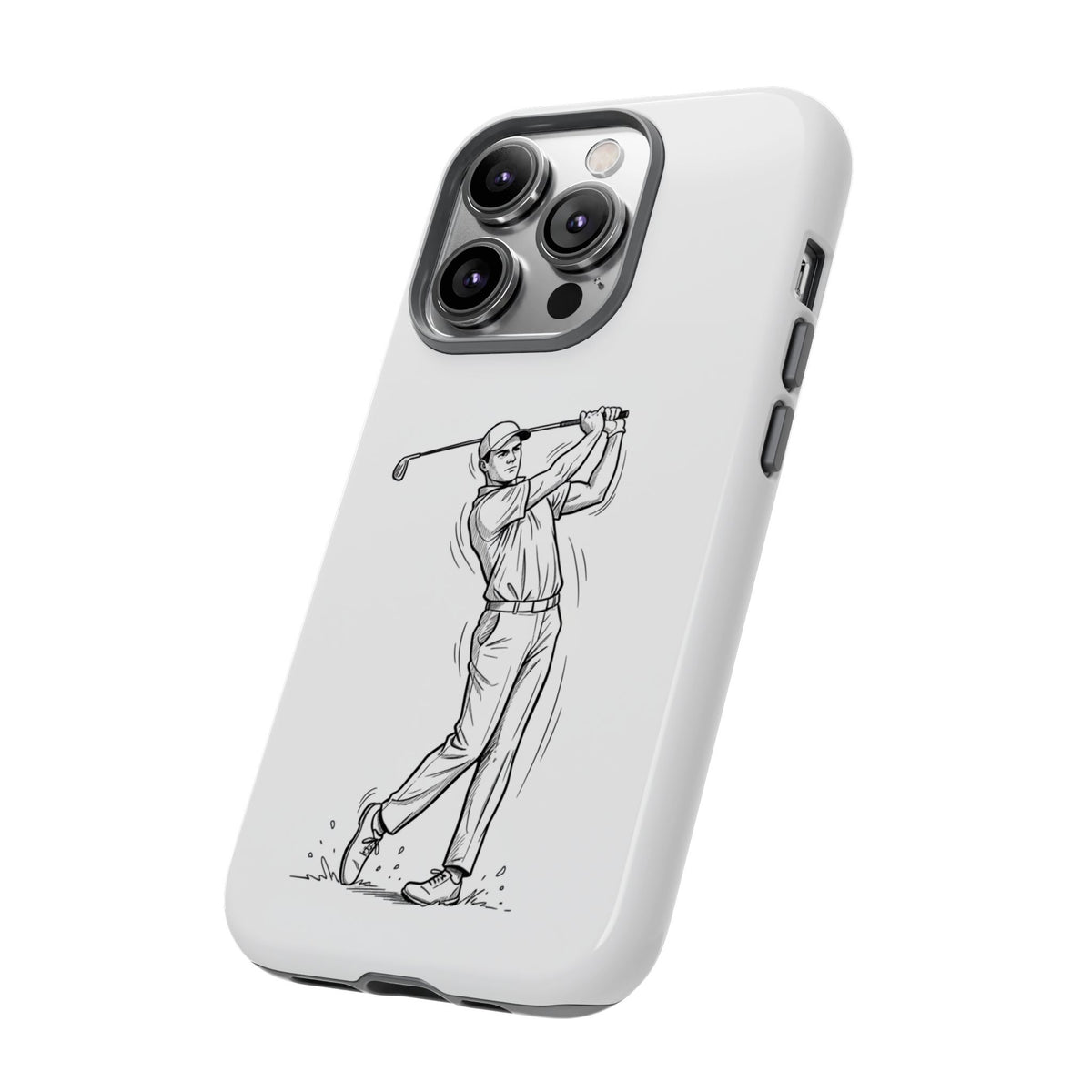 Phone Case, Golf Long Drive Design, Tough Case