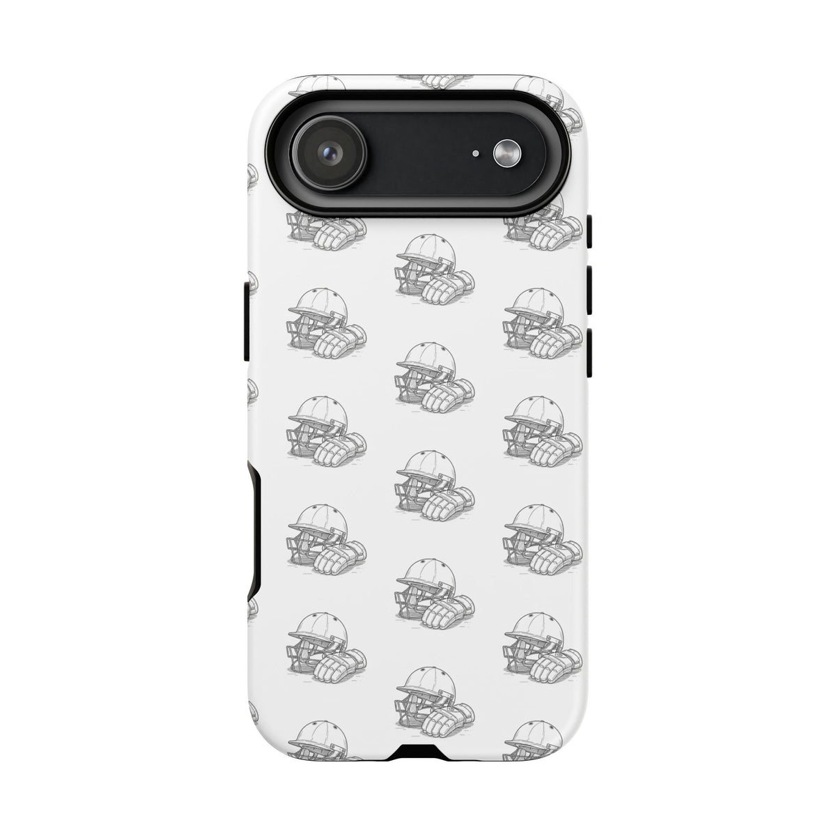 Phone Case Cricket Gear Repeat Pattern,Tough Case