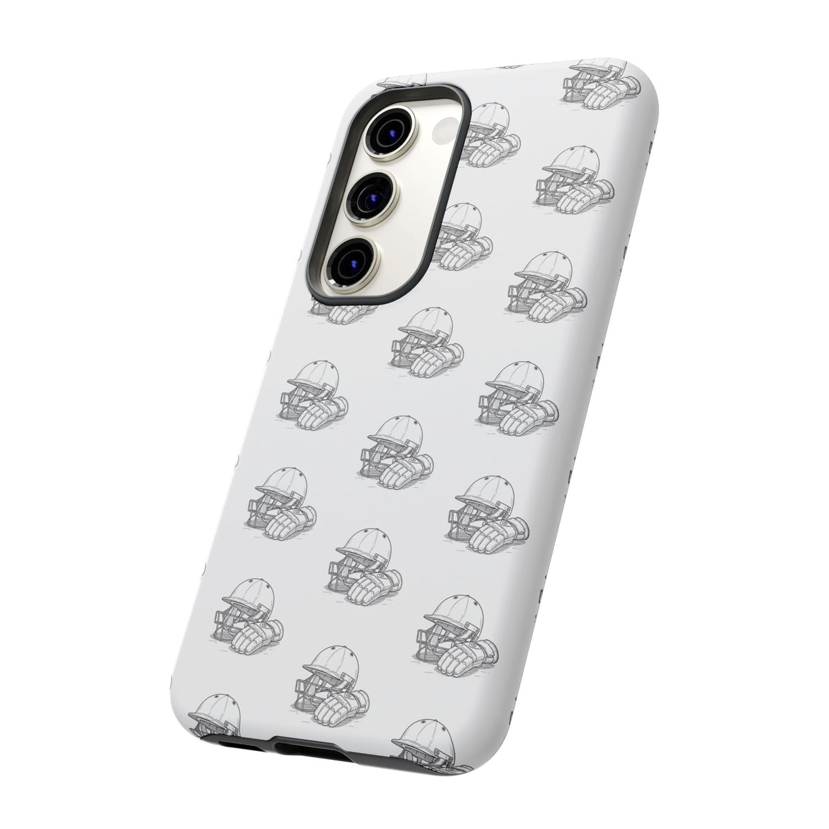 Phone Case Cricket Gear Repeat Pattern,Tough Case