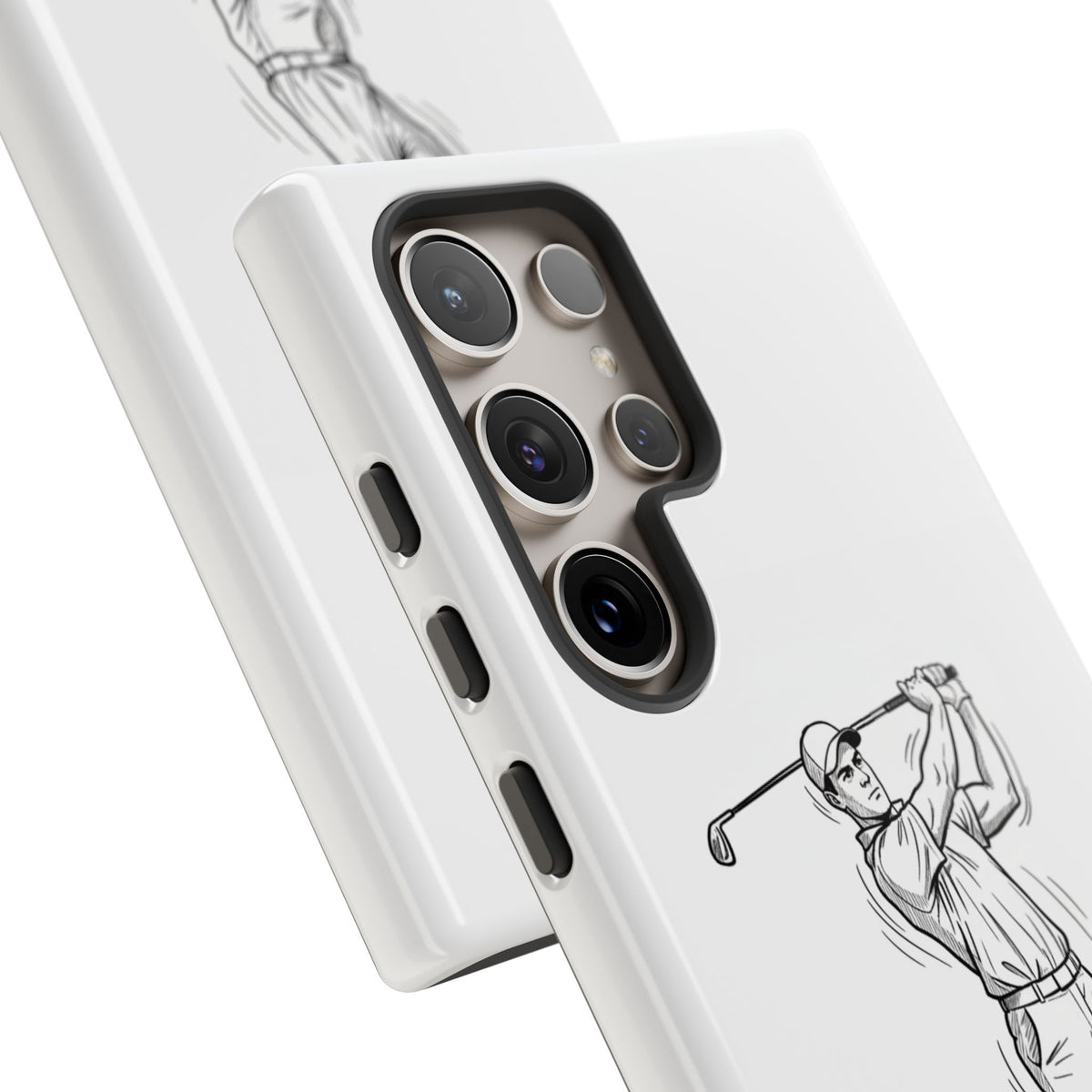 Phone Case, Golf Long Drive Design, Tough Case