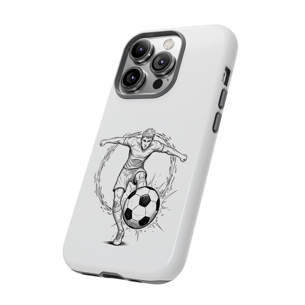 Football Striker Winners Mindset Case