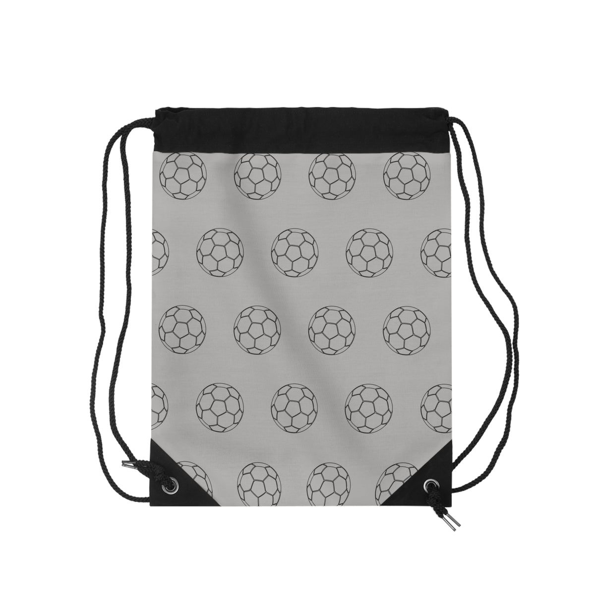 Drawstring Boot bag, Football Repeat ball sketch design