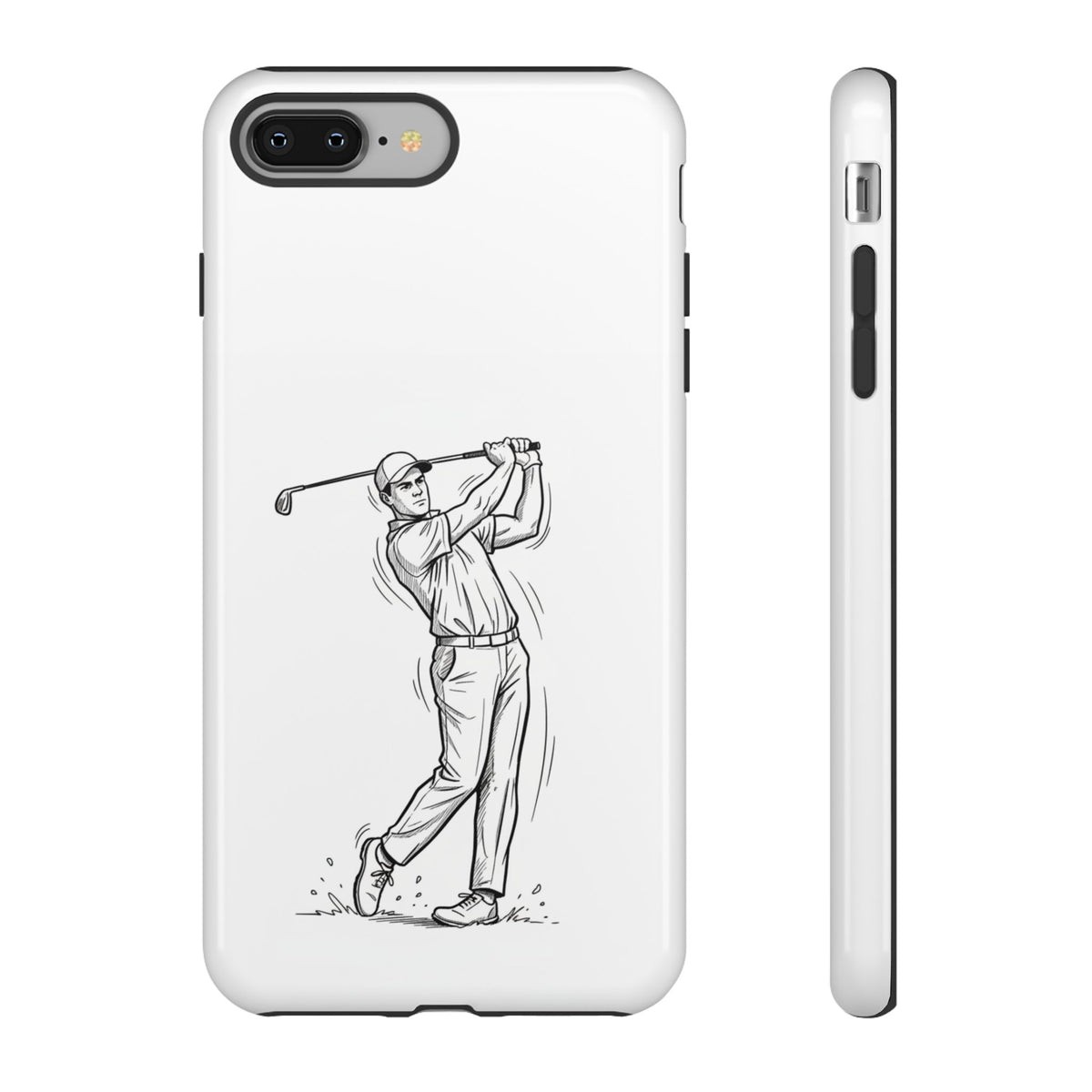 Phone Case, Golf Long Drive Design, Tough Case