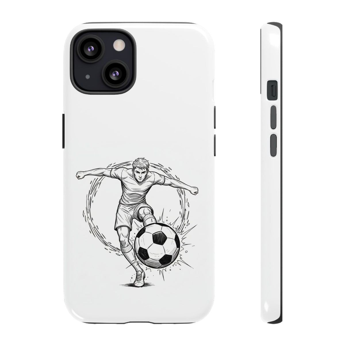 Football Striker Winners Mindset Case