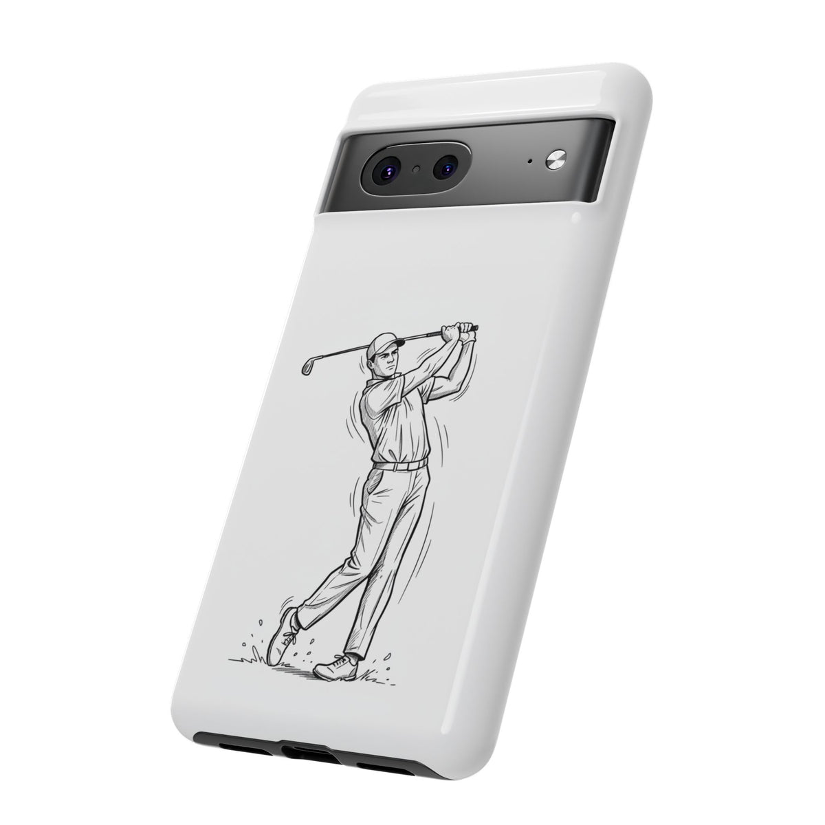 Phone Case, Golf Long Drive Design, Tough Case