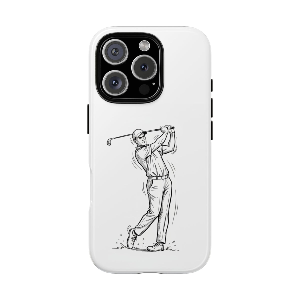 Phone Case, Golf Long Drive Design, Tough Case
