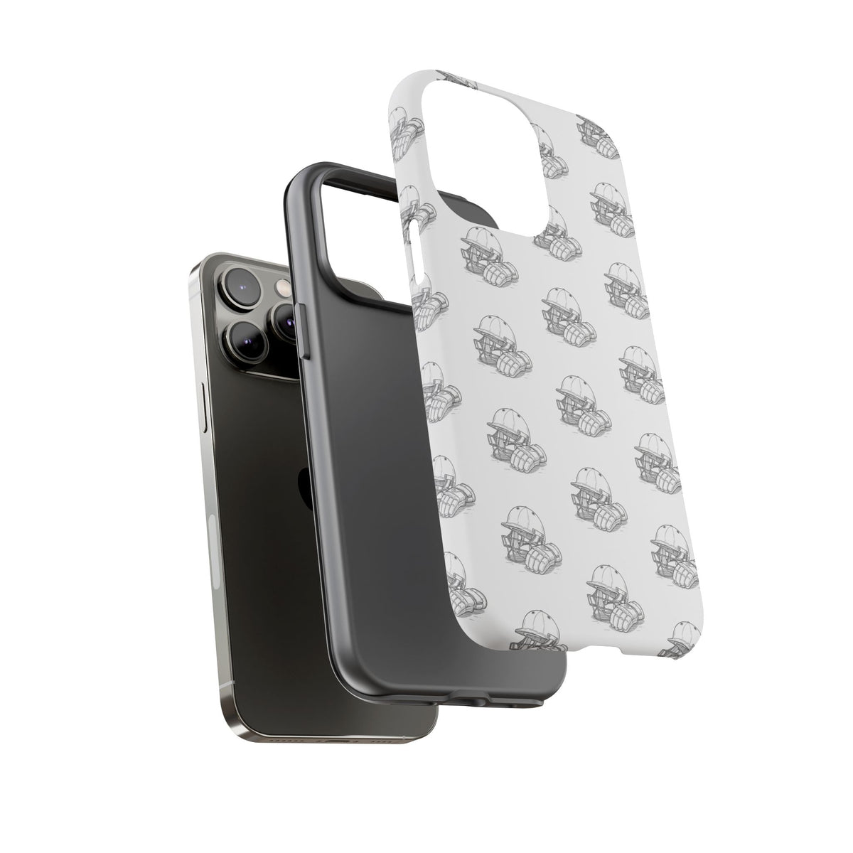 Phone Case Cricket Gear Repeat Pattern,Tough Case
