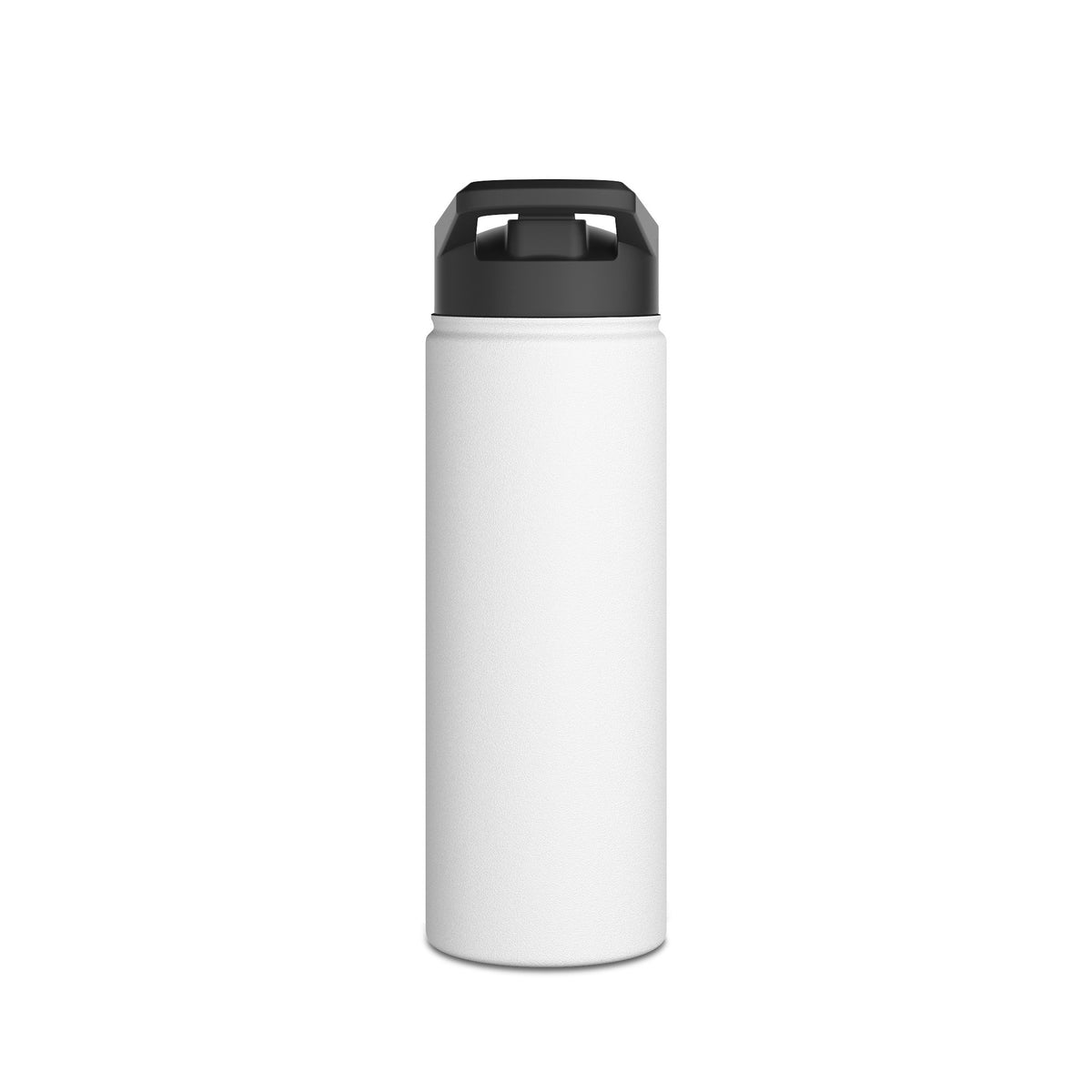 Water Bottle, Netball Graphic "Game Changer" Quote, Stainless Steel