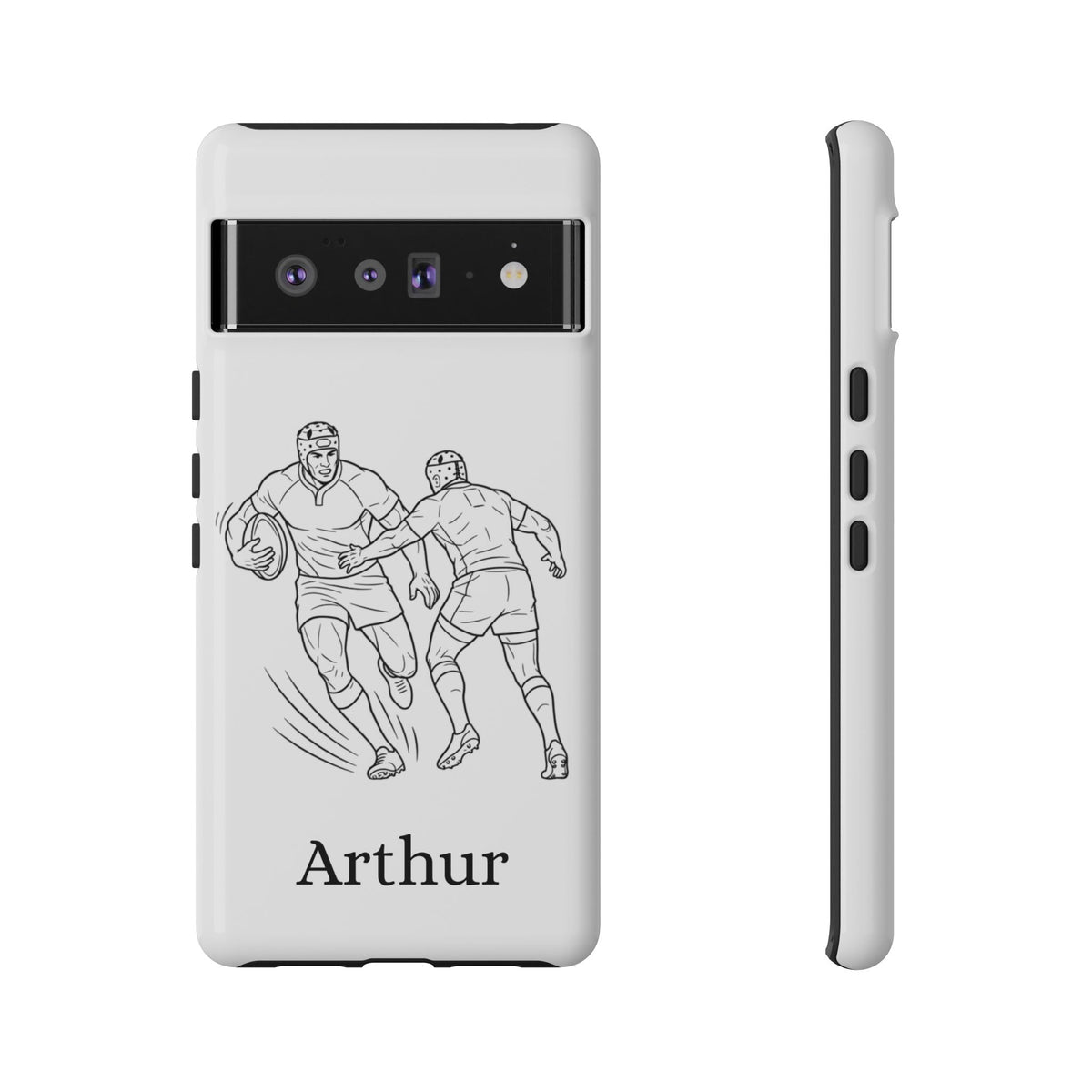 Personalised Phone Case, Rugby sidestep, Tough Case,  Custom Name