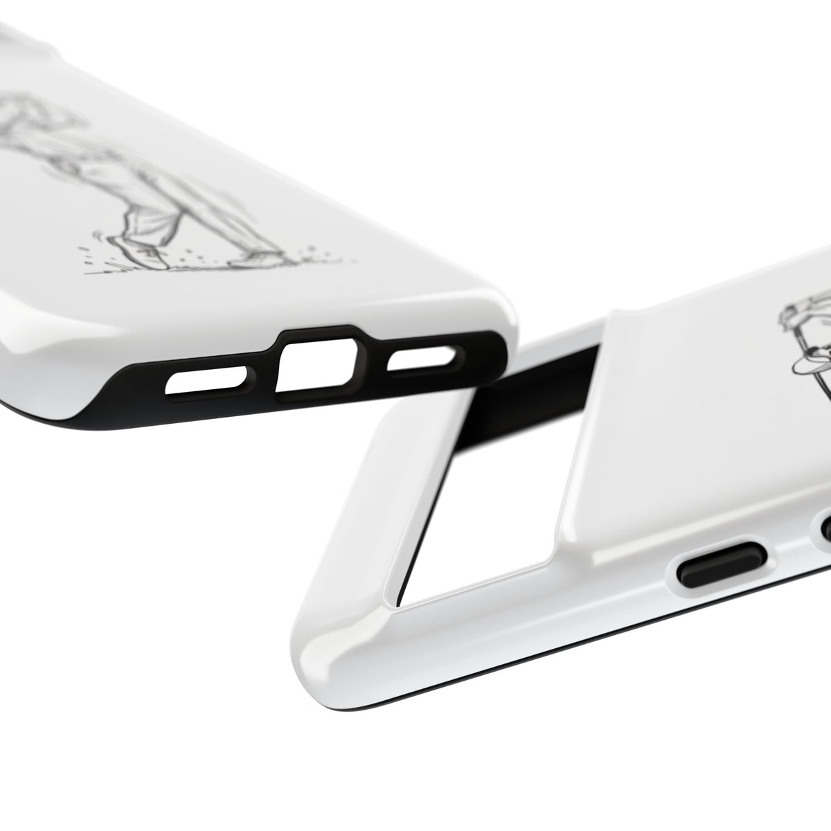 Phone Case, Golf Long Drive Design, Tough Case