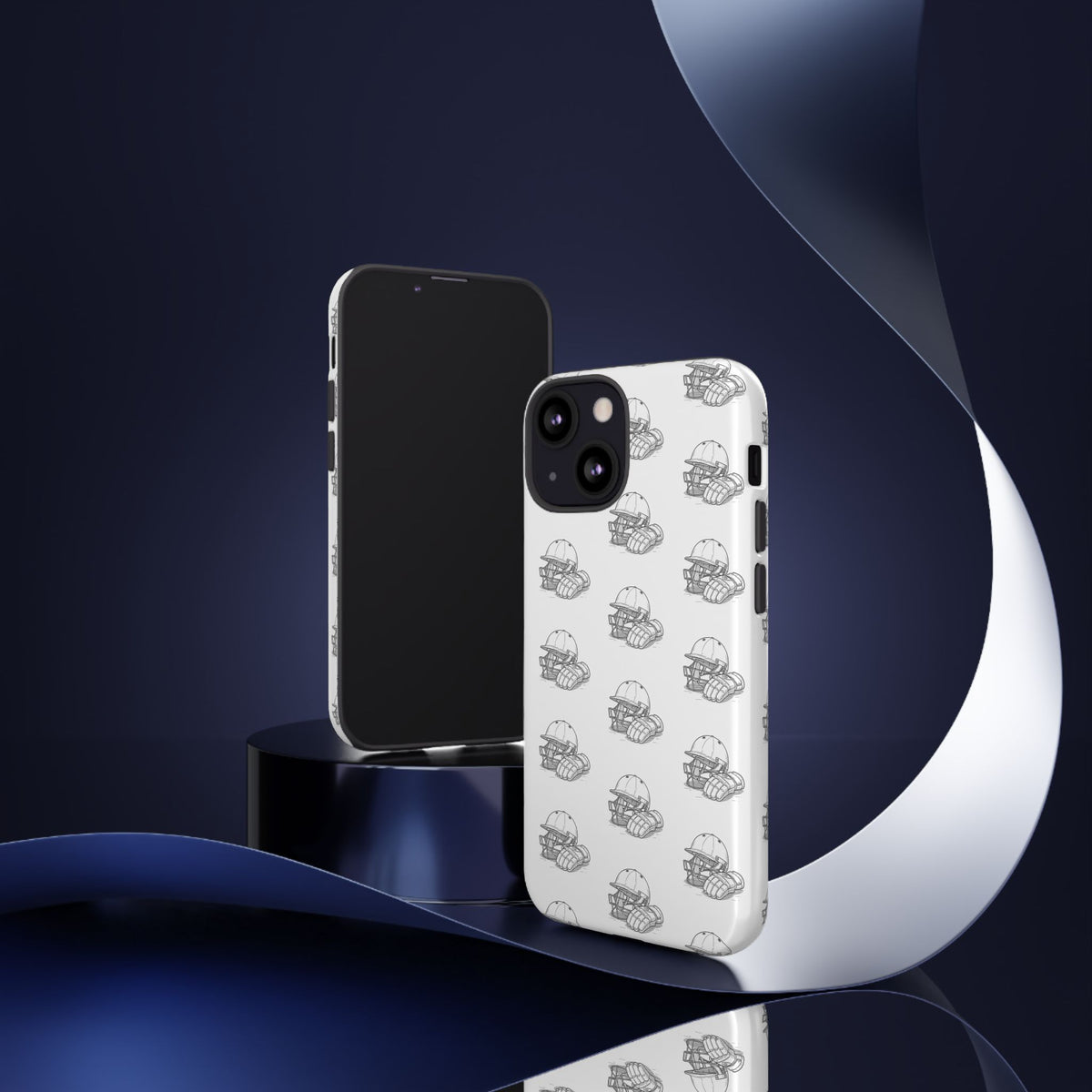 Phone Case Cricket Gear Repeat Pattern,Tough Case