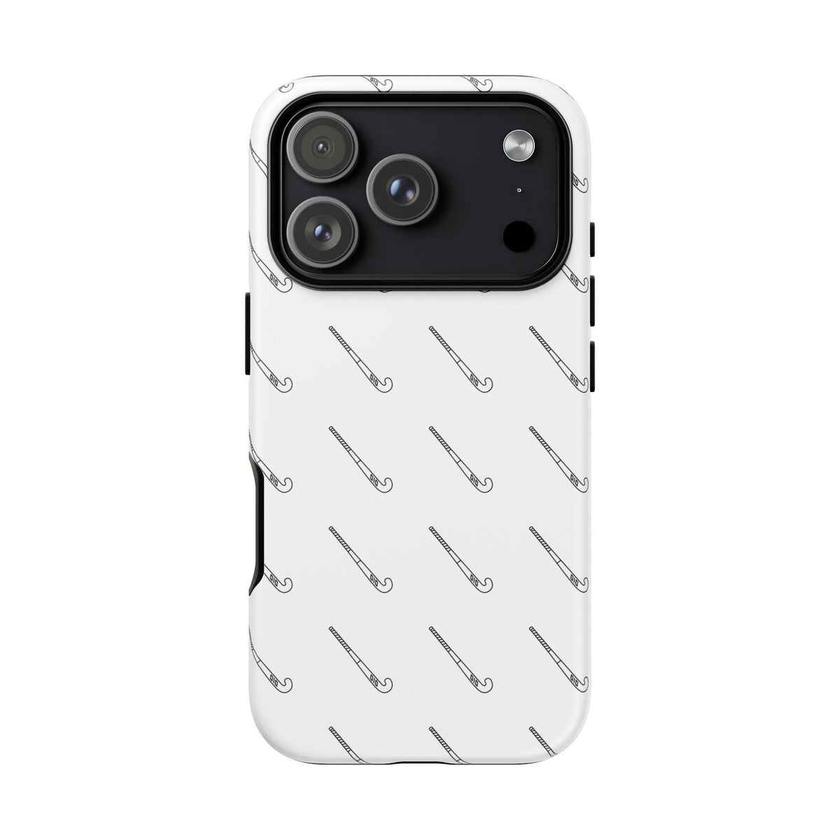 Phone Case, Hockey Stick Pattern, Tough Cases