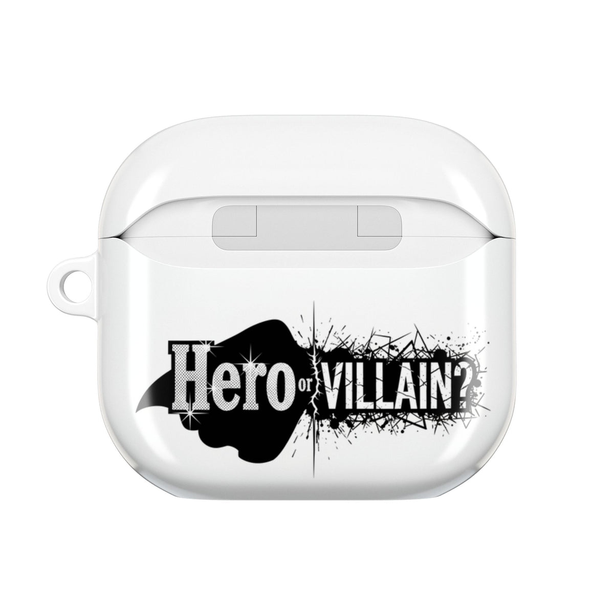 AirPods Case Protective Cover  - Hockey Goalie Design | Hero or Villain -  'You Decide'