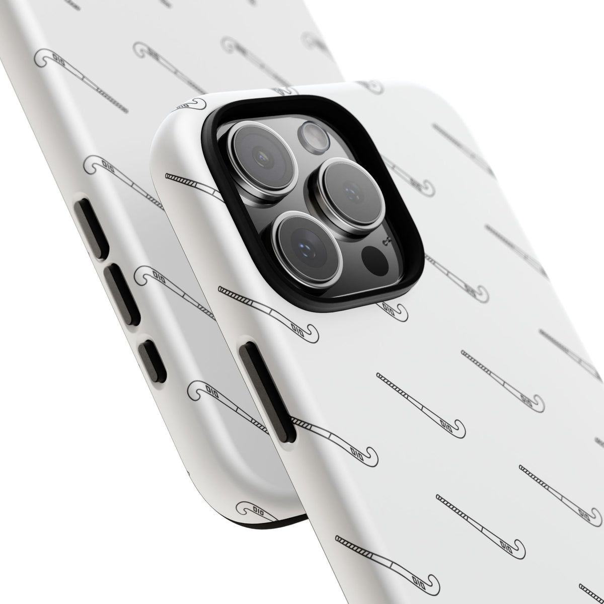 Phone Case, Hockey Stick Pattern, Tough Cases