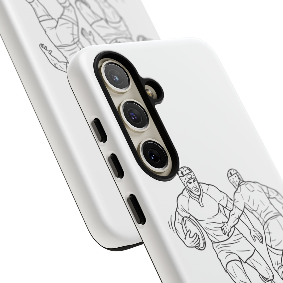 Personalised Phone Case, Rugby sidestep, Tough Case,  Custom Name