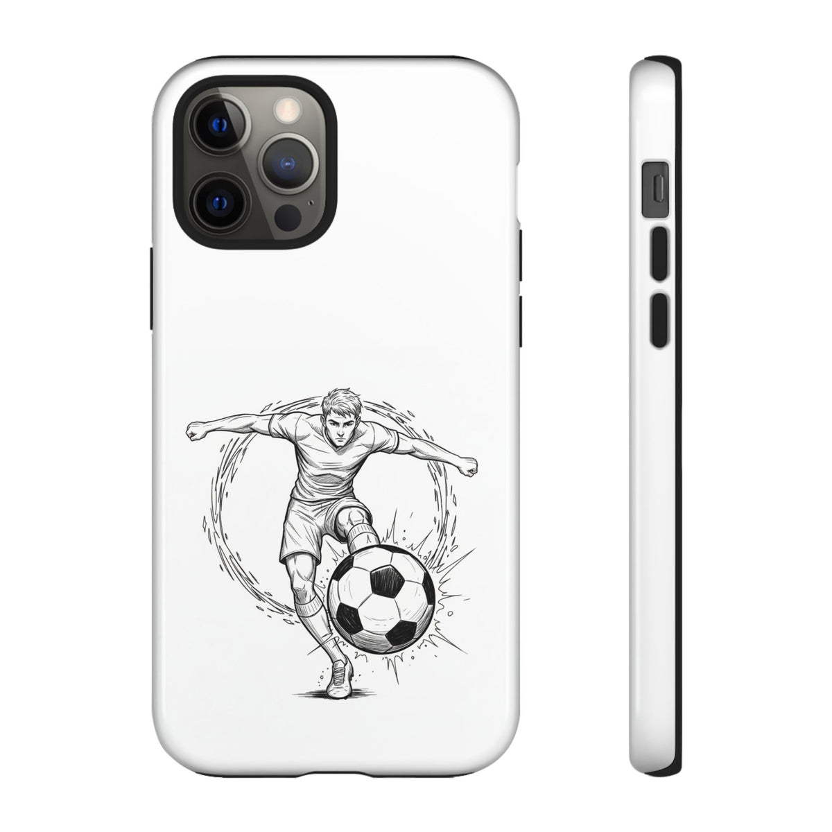 Football Striker Winners Mindset Case