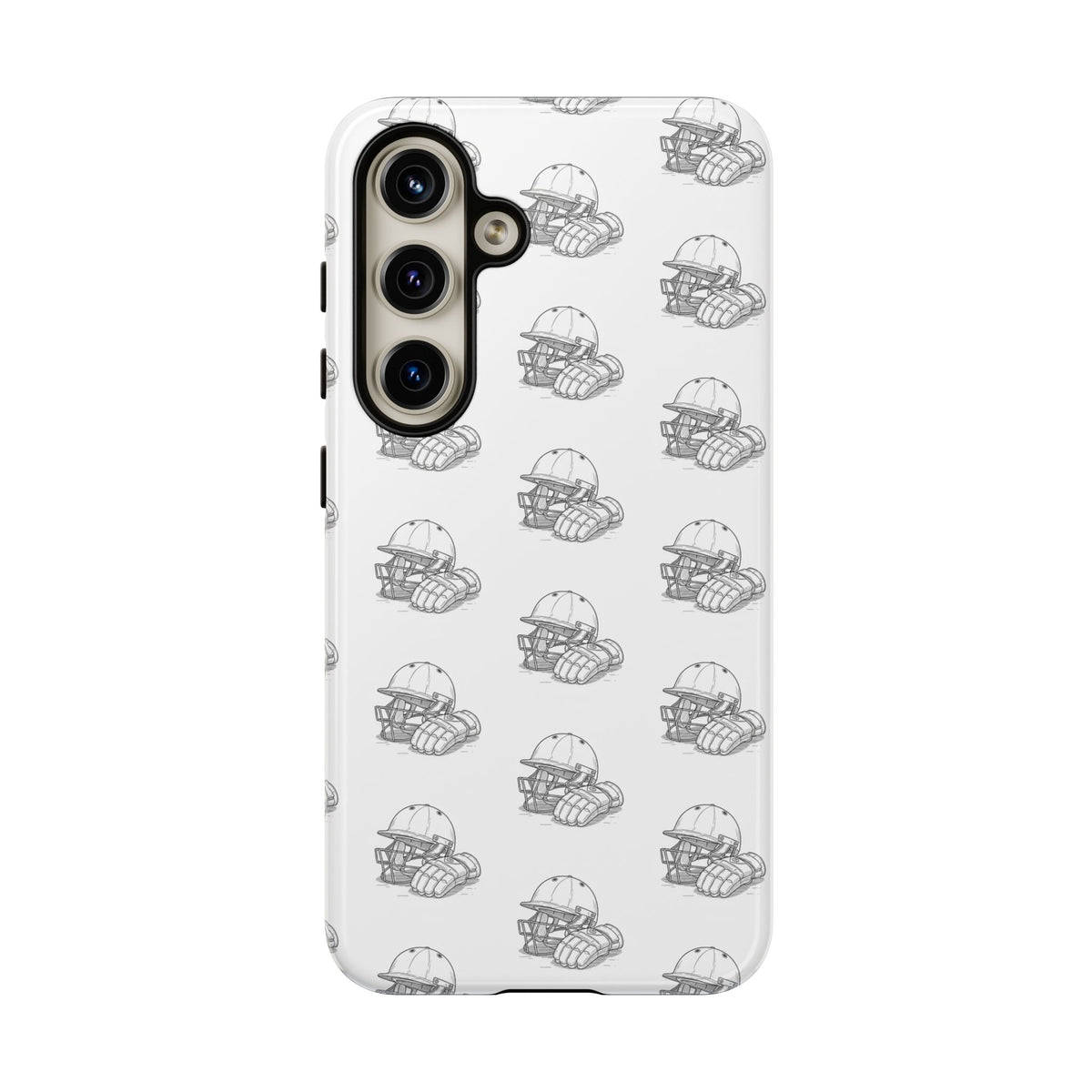 Phone Case Cricket Gear Repeat Pattern,Tough Case
